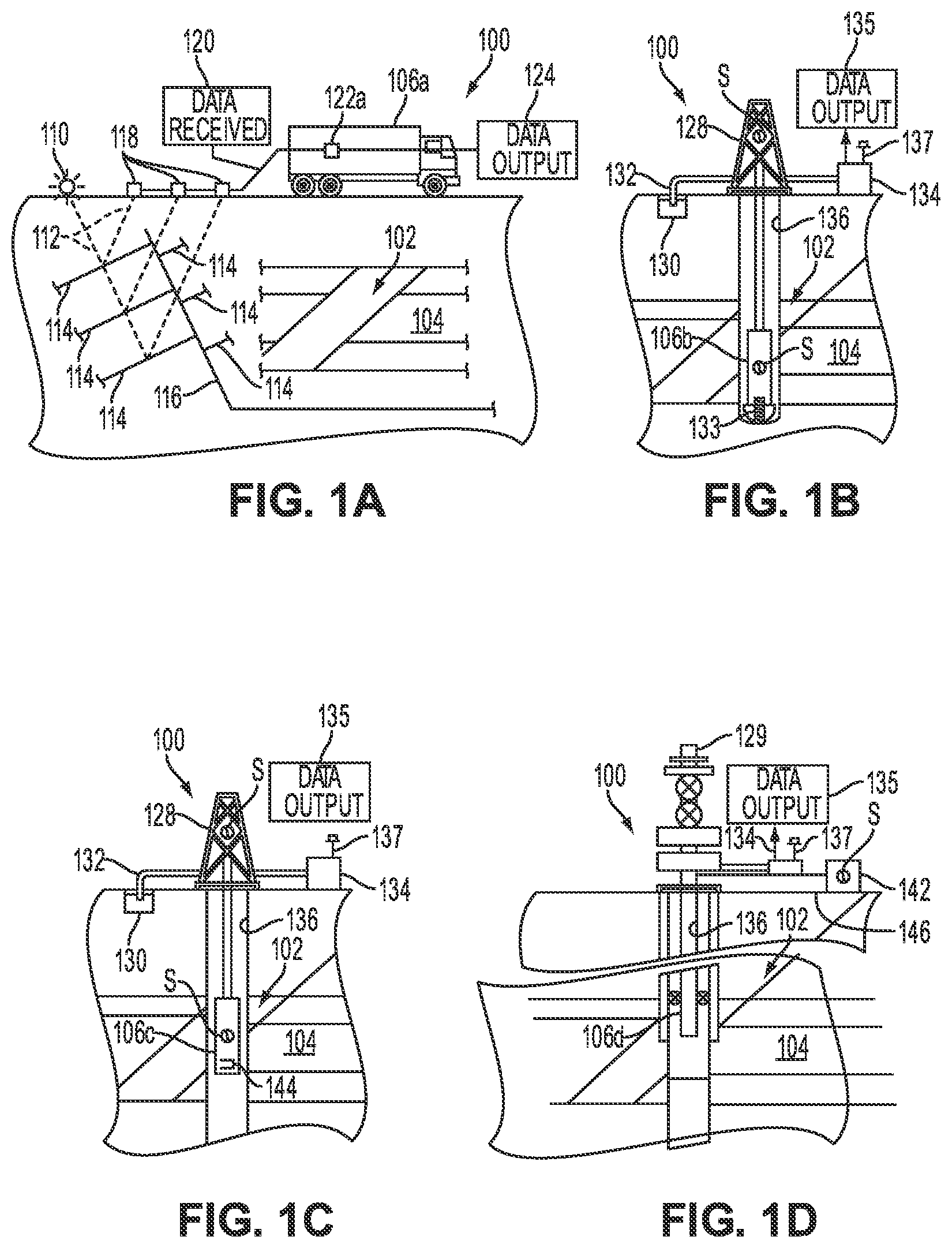 Patent US12326532 Figure 1 – Feature detection in seismic data