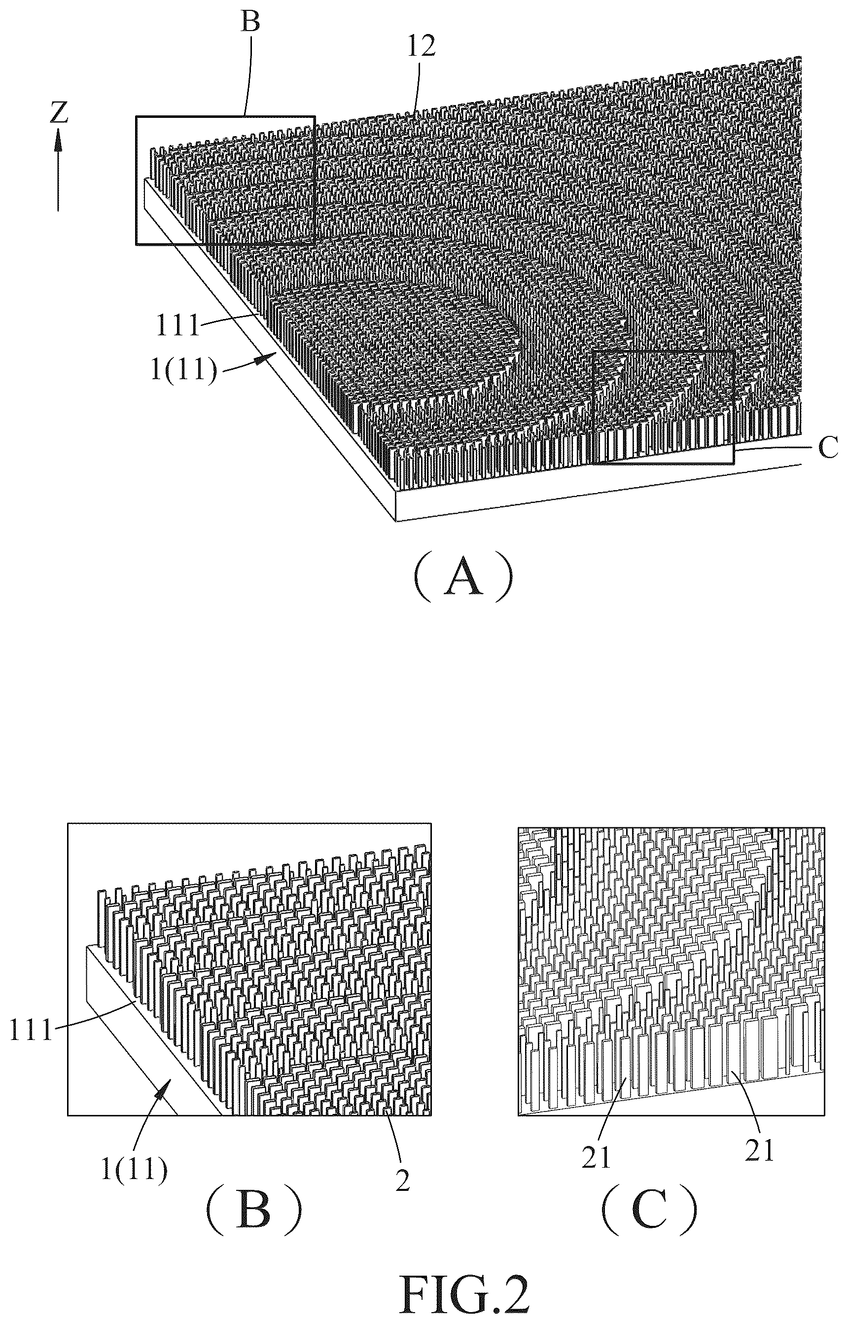 Patent US12326539 Figure 2 – Meta-optical device for collimating and deflecting light beam