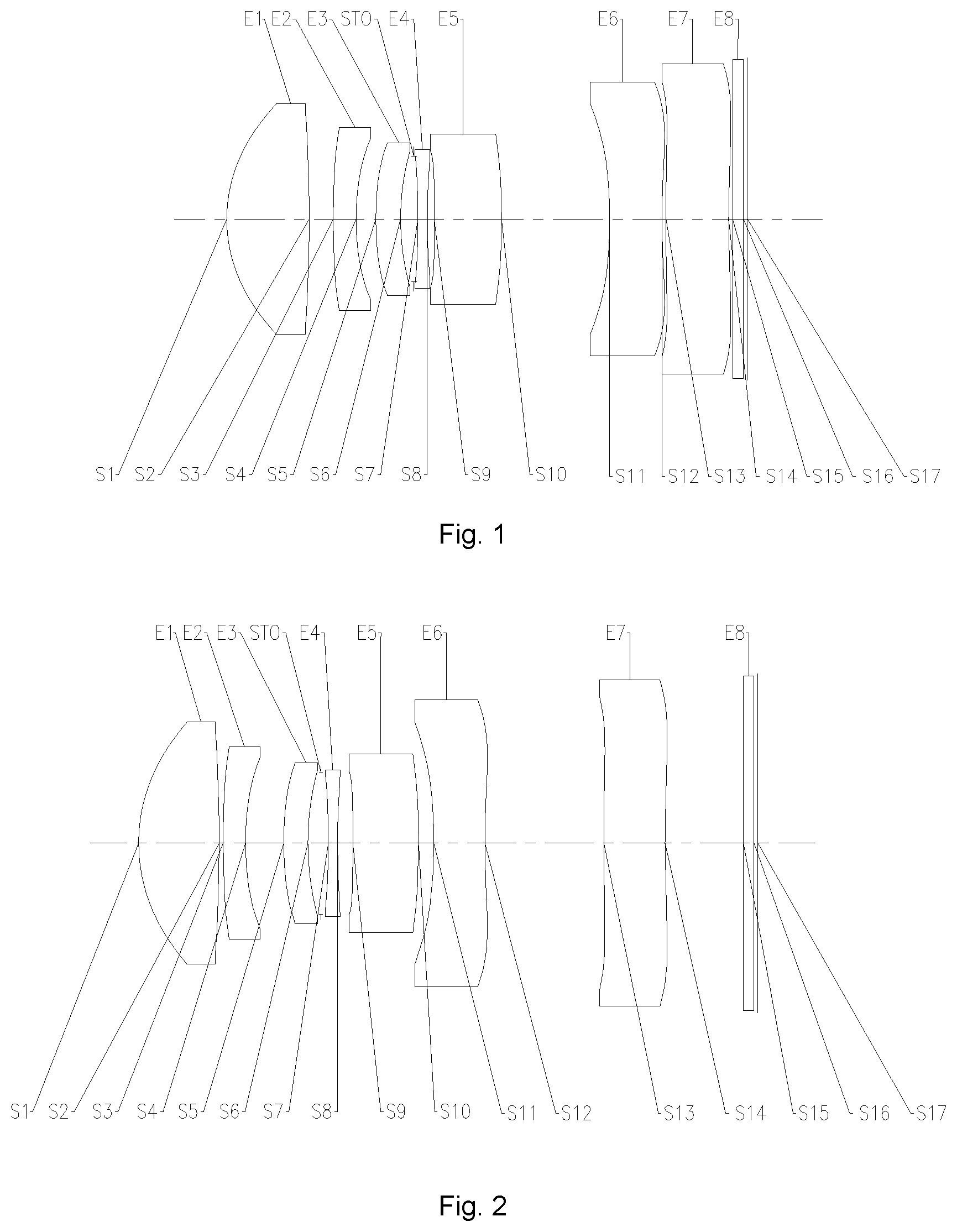 Patent US12326543 Figure 1 – Zoom lens