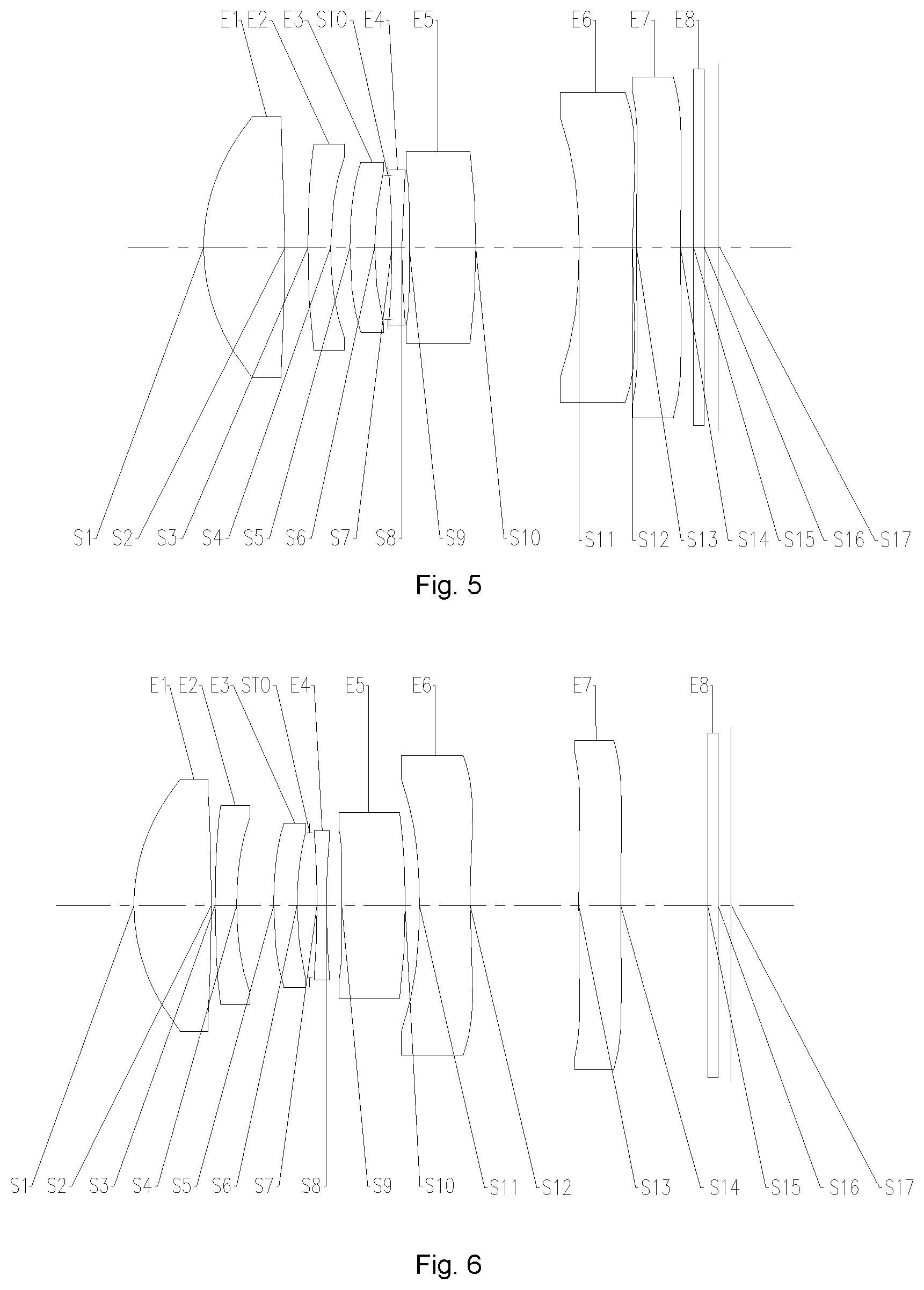 Patent US12326543 Figure 4 – Zoom lens