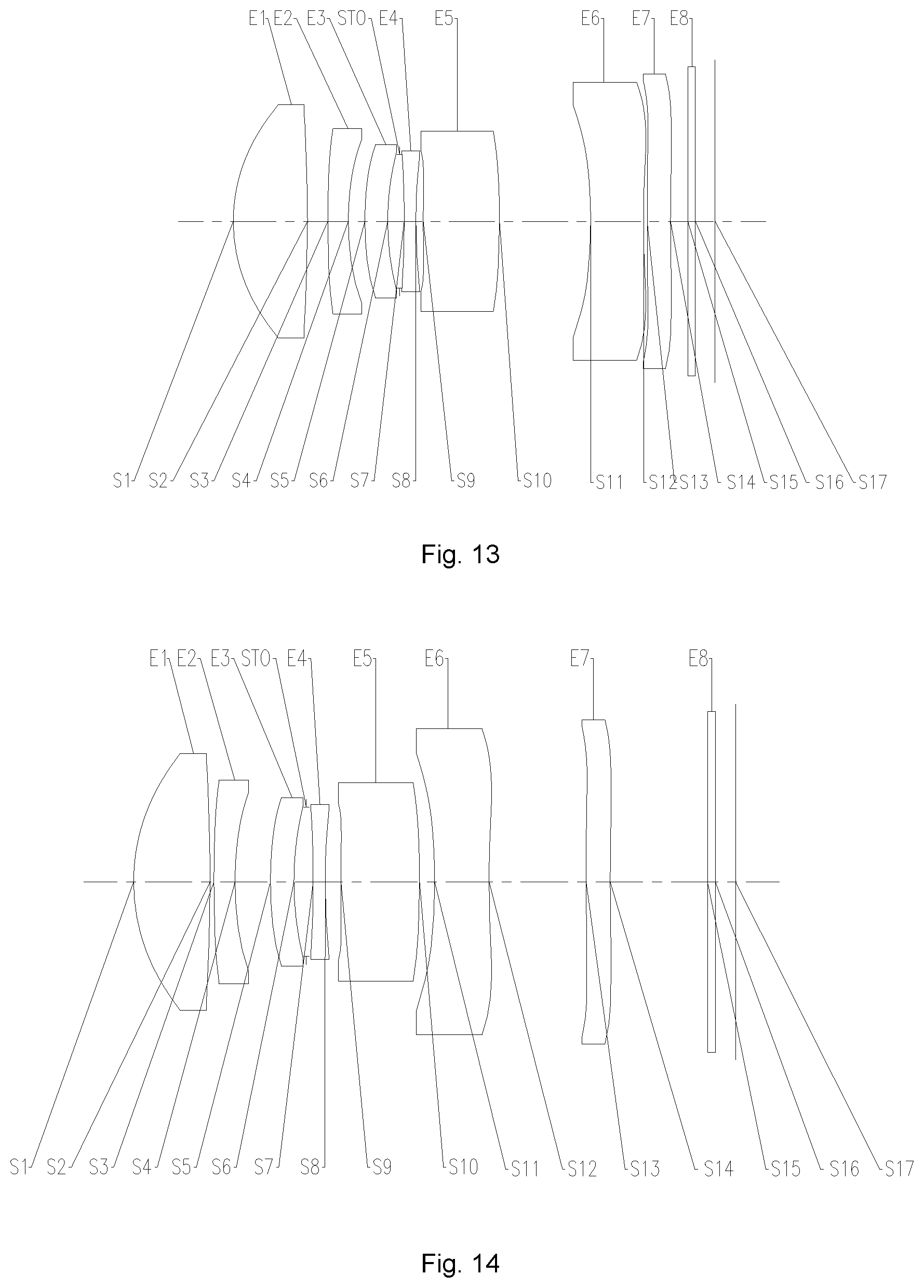 Patent US12326543 Figure 10 – Zoom lens