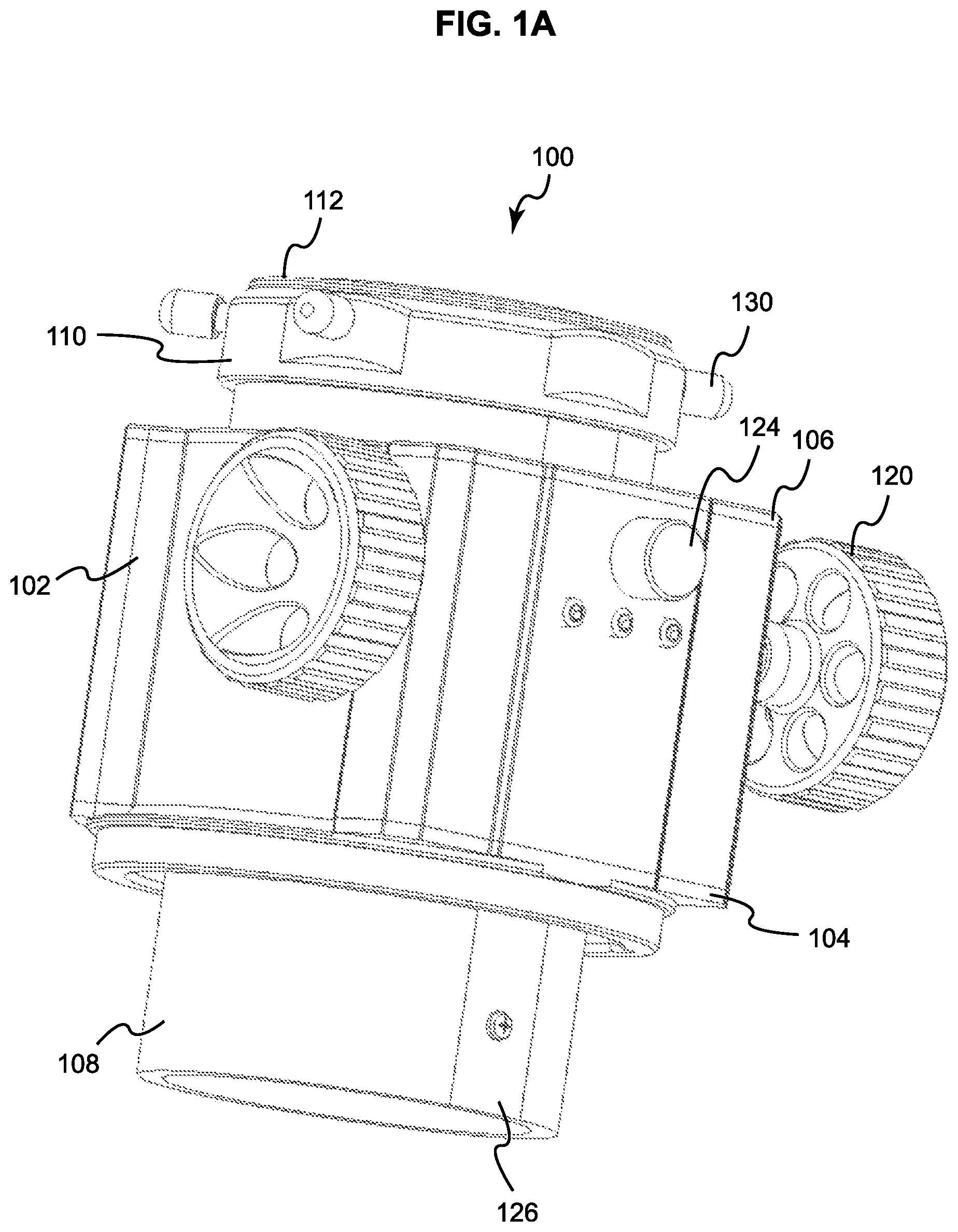 Patent US12326551 Figure 1 – Crayford focuser for astronomical telescopes