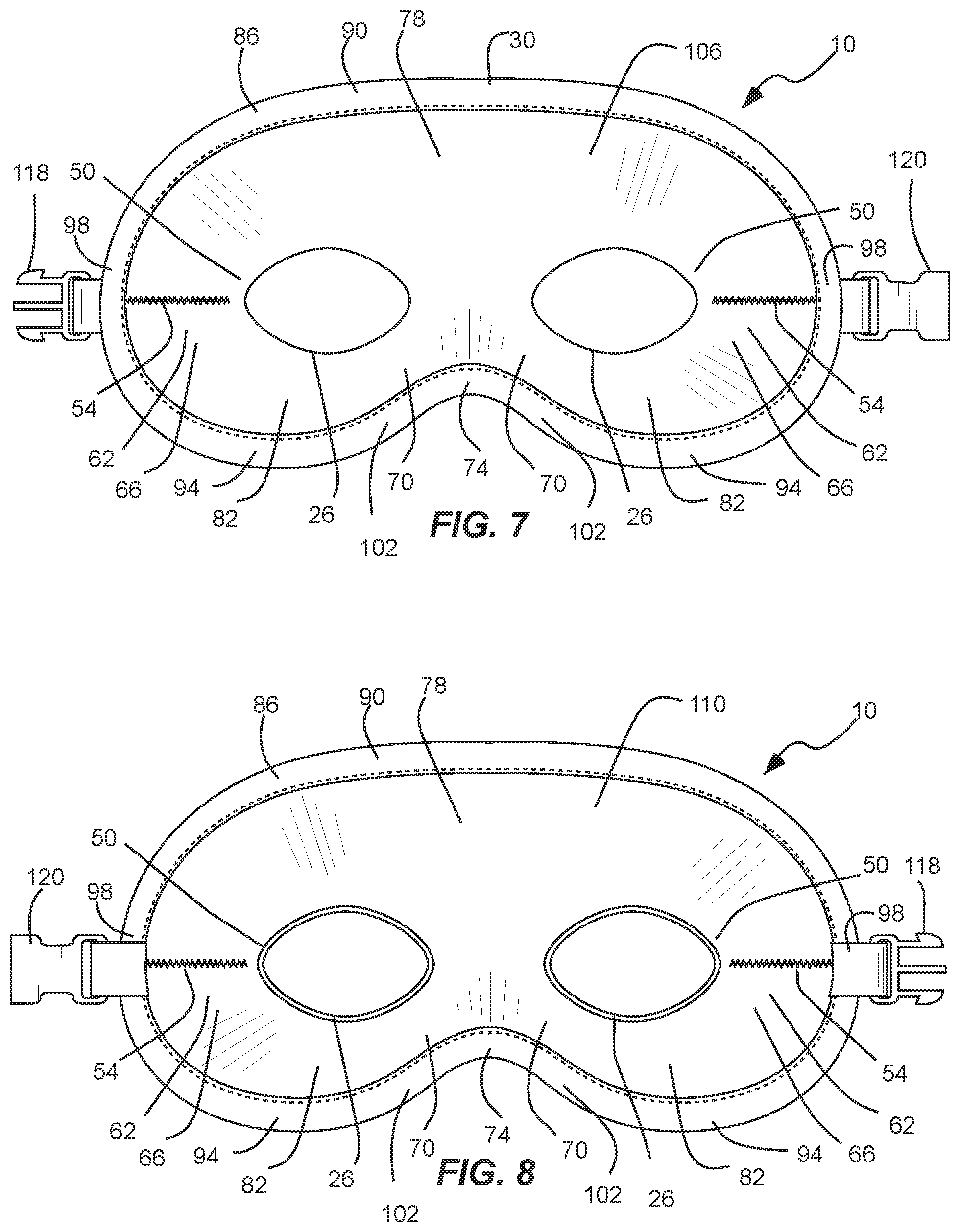 Patent US12326552 Figure 6 – Removably attachable eyepiece shield