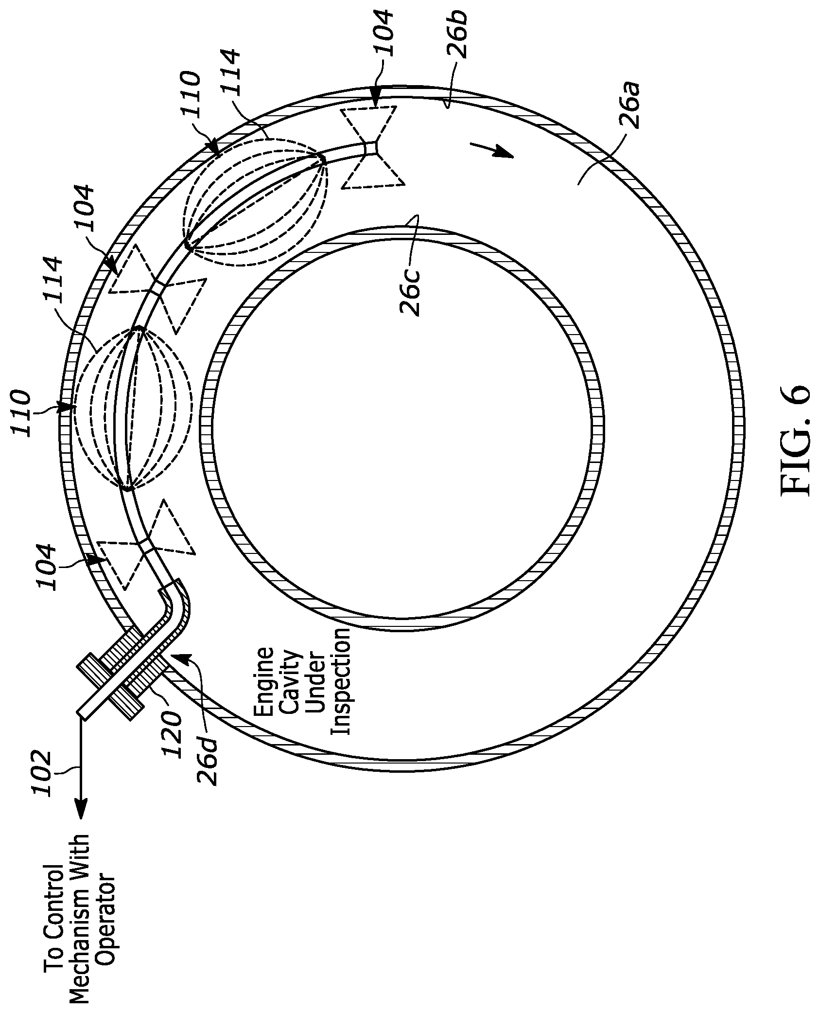 Patent US12326553 Figure 7 – Tool stabilization mechanism and related methods