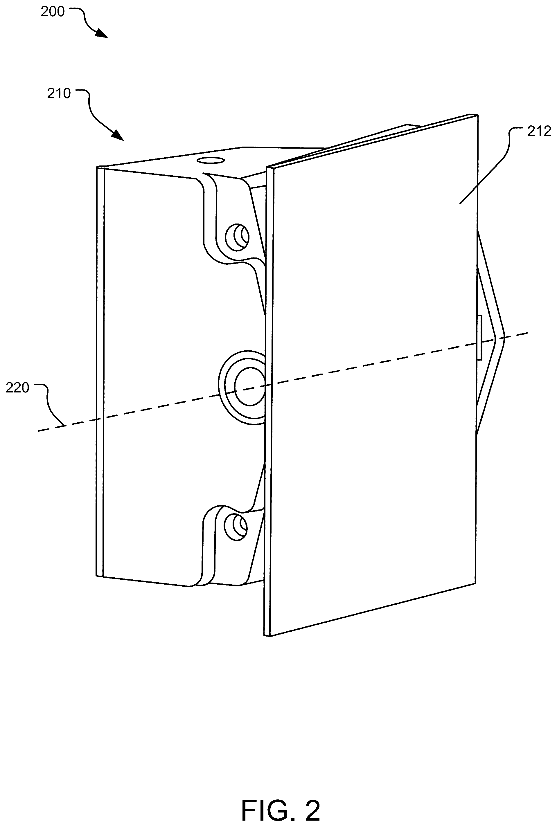 Patent US12326554 Figure 2 – Compact galvanometer mirror design