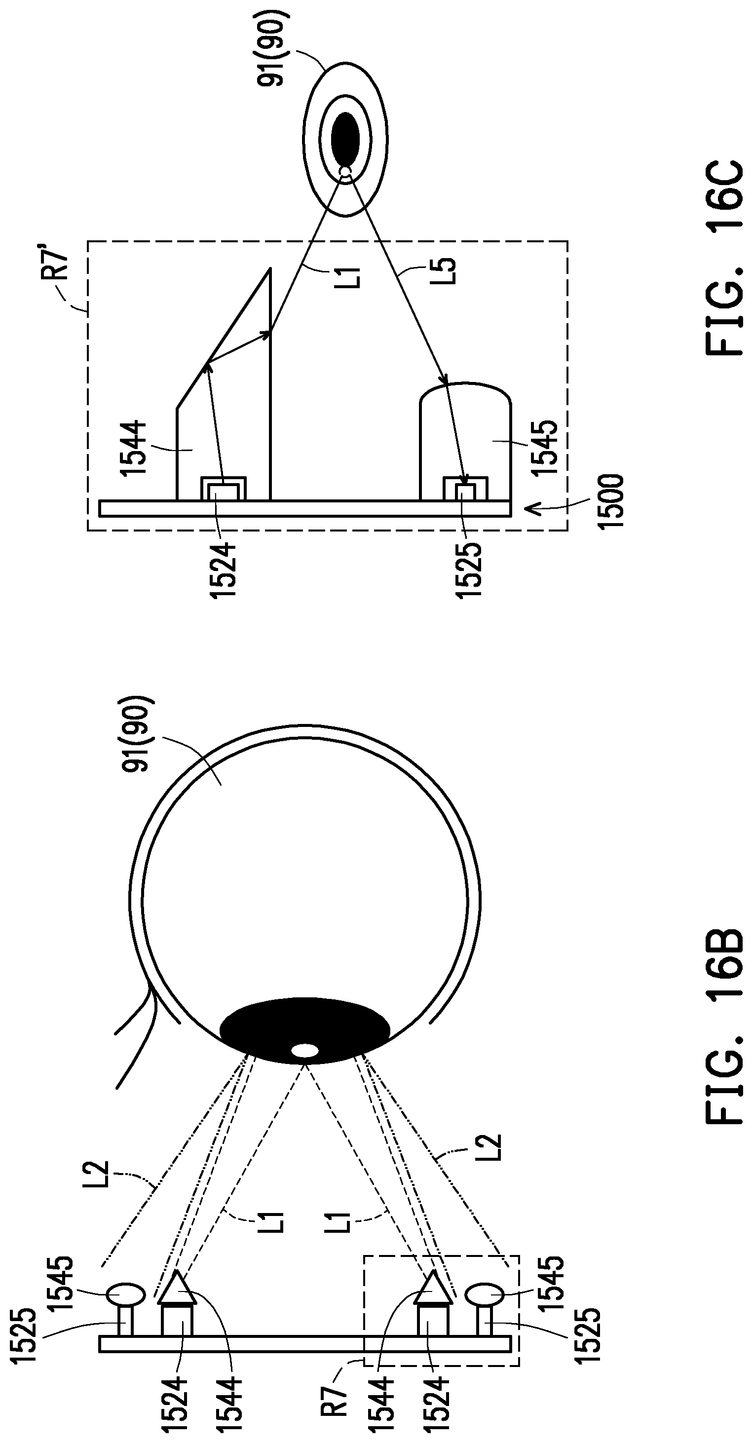 Patent US12326557 Figure 19 – Head-mounted eye tracking system