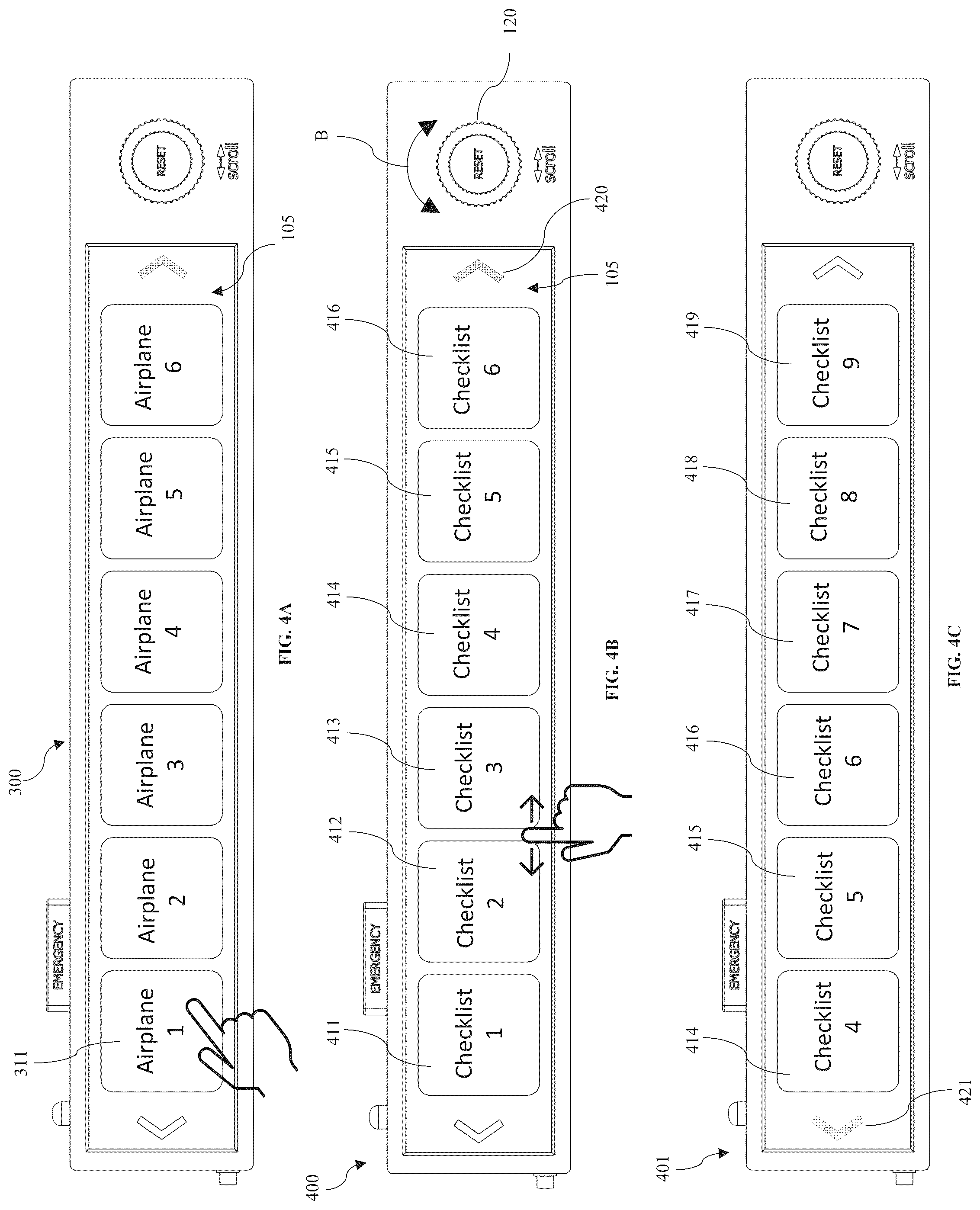 Patent US12326559 Figure 4 – System for providing checklists to a pilot