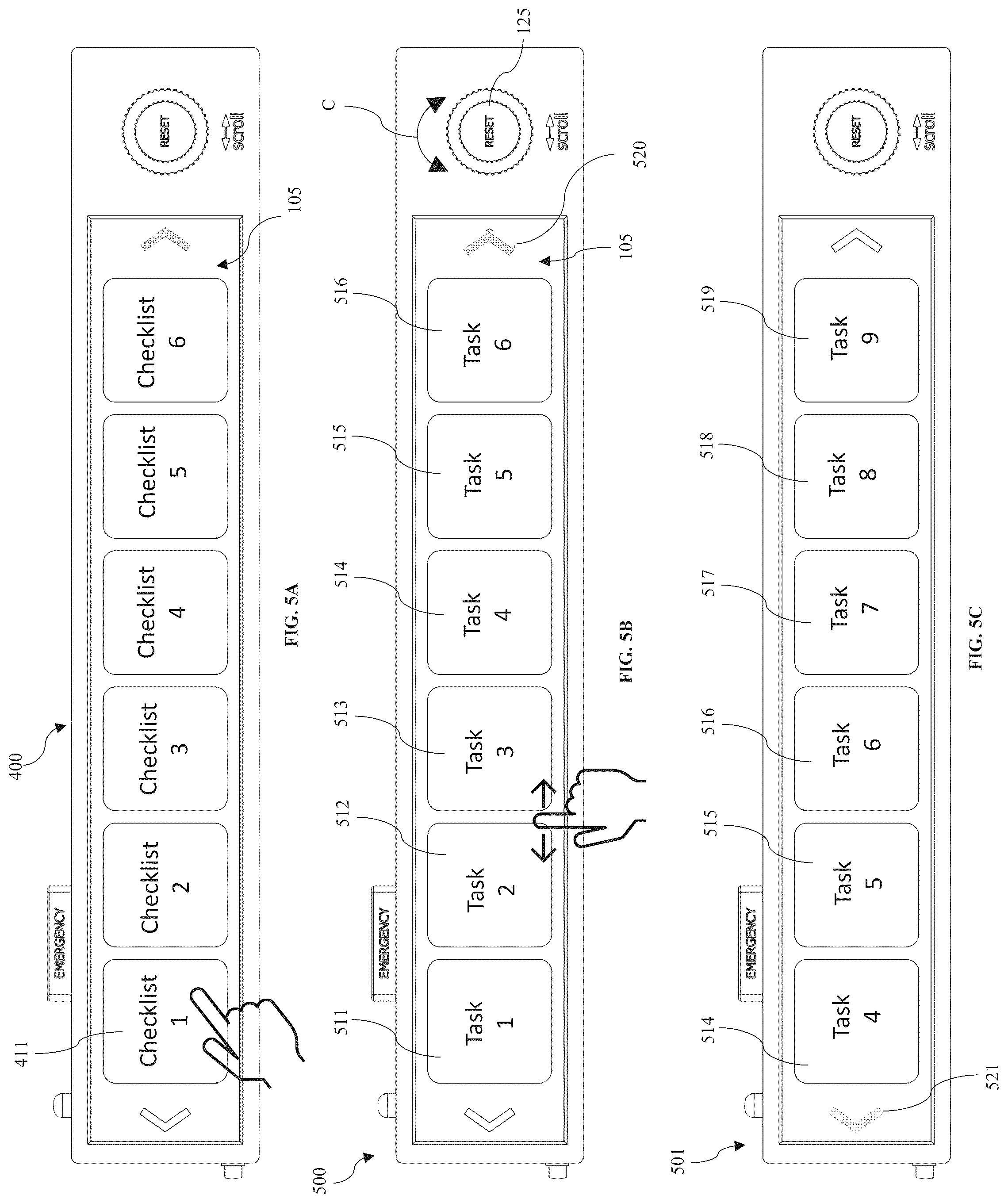 Patent US12326559 Figure 5 – System for providing checklists to a pilot
