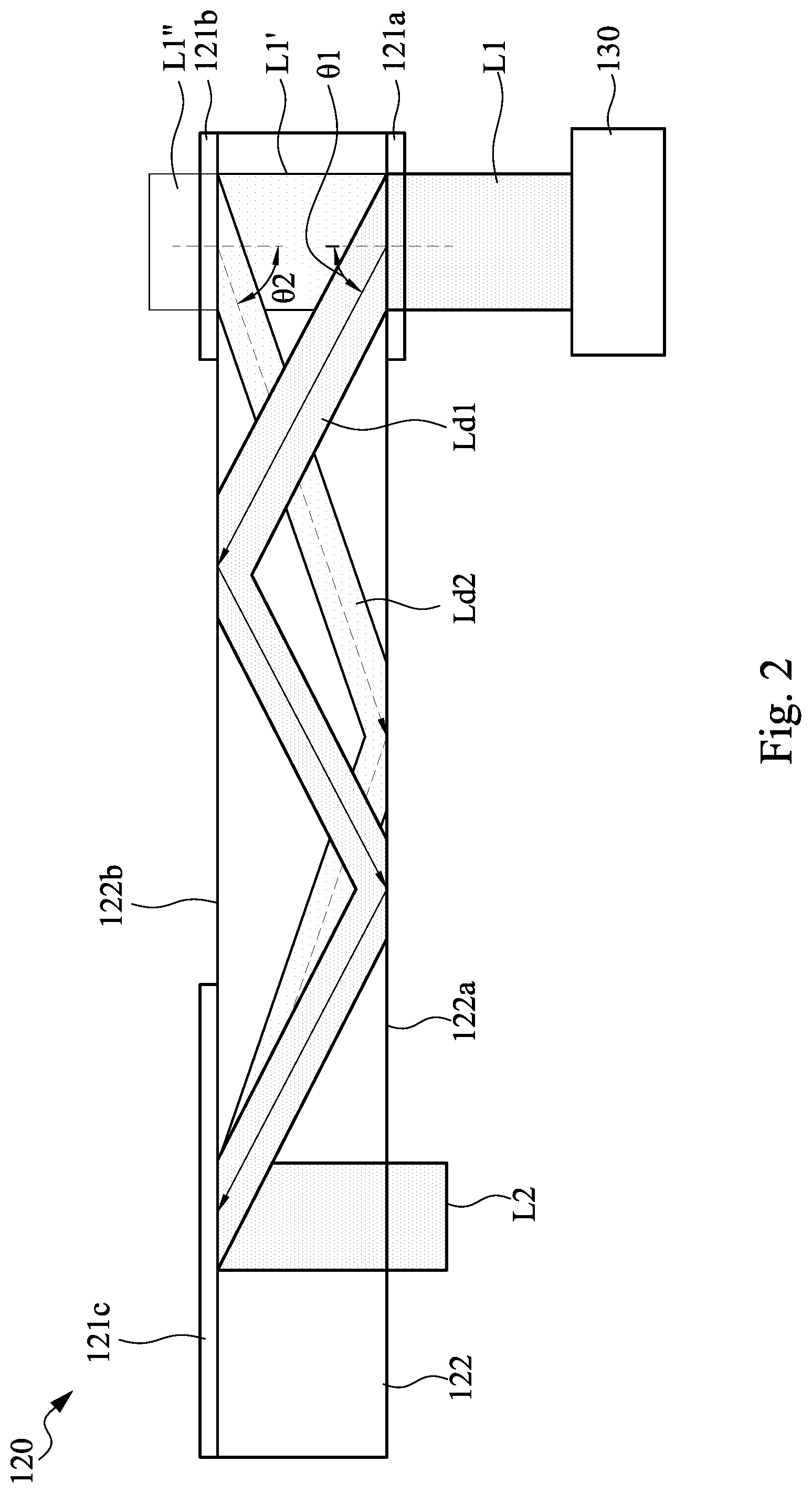 Patent US12326561 Figure 2 – Waveguide device and optical engine
