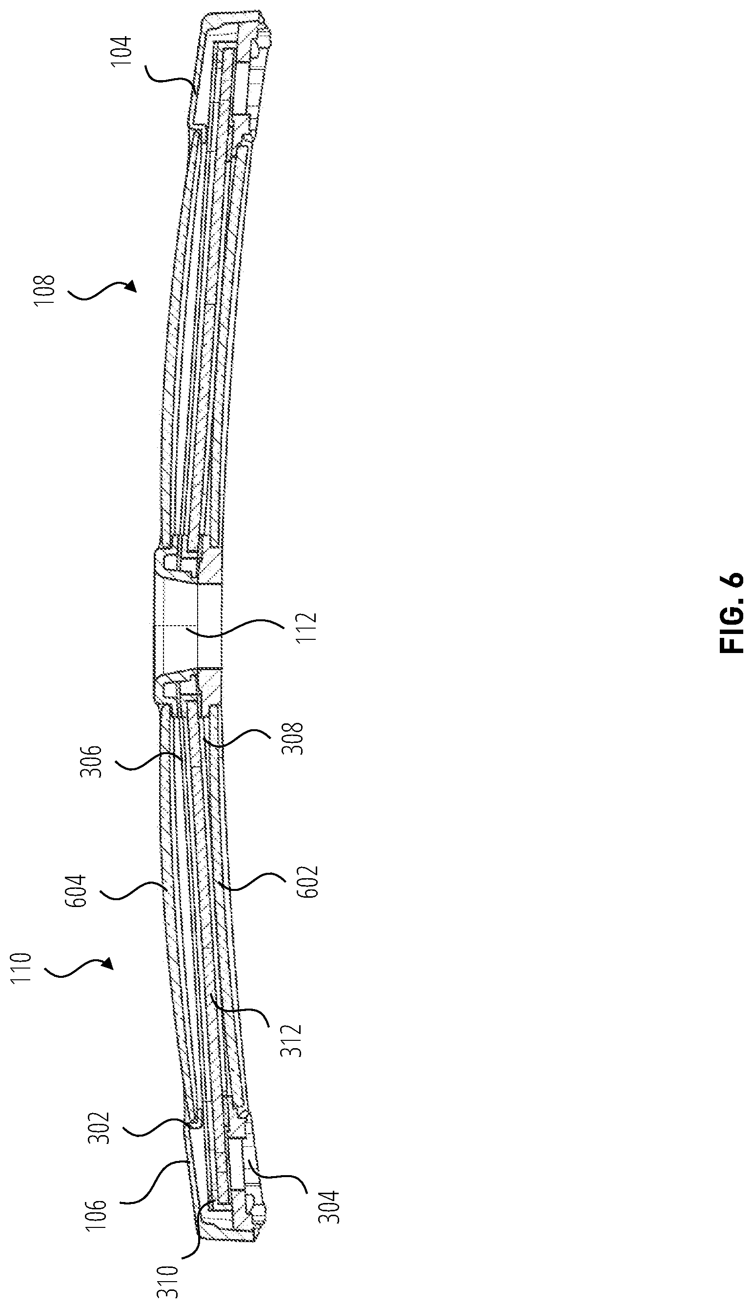 Patent US12326563 Figure 6 – Cantilevered waveguide for extended reality glasses