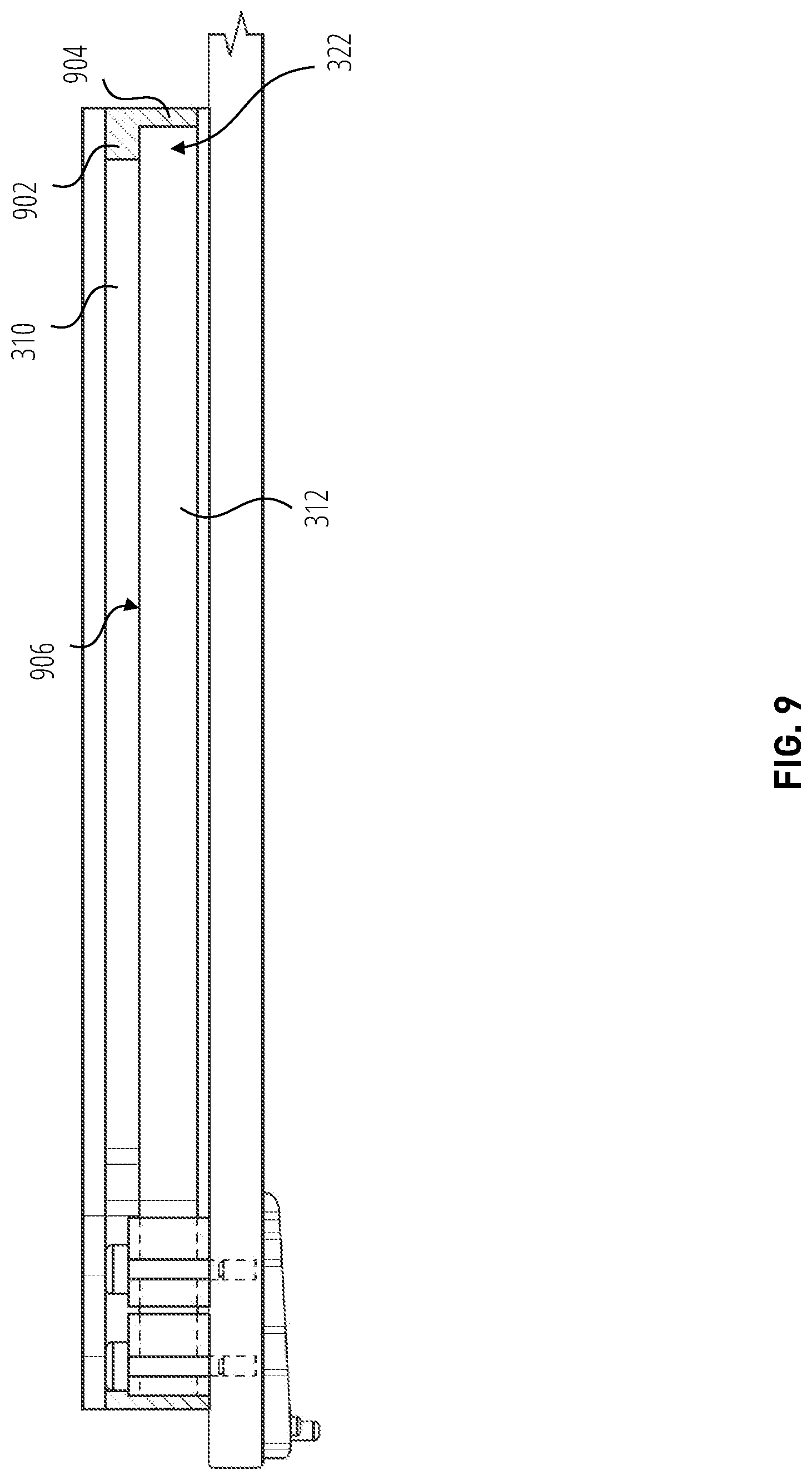 Patent US12326563 Figure 9 – Cantilevered waveguide for extended reality glasses