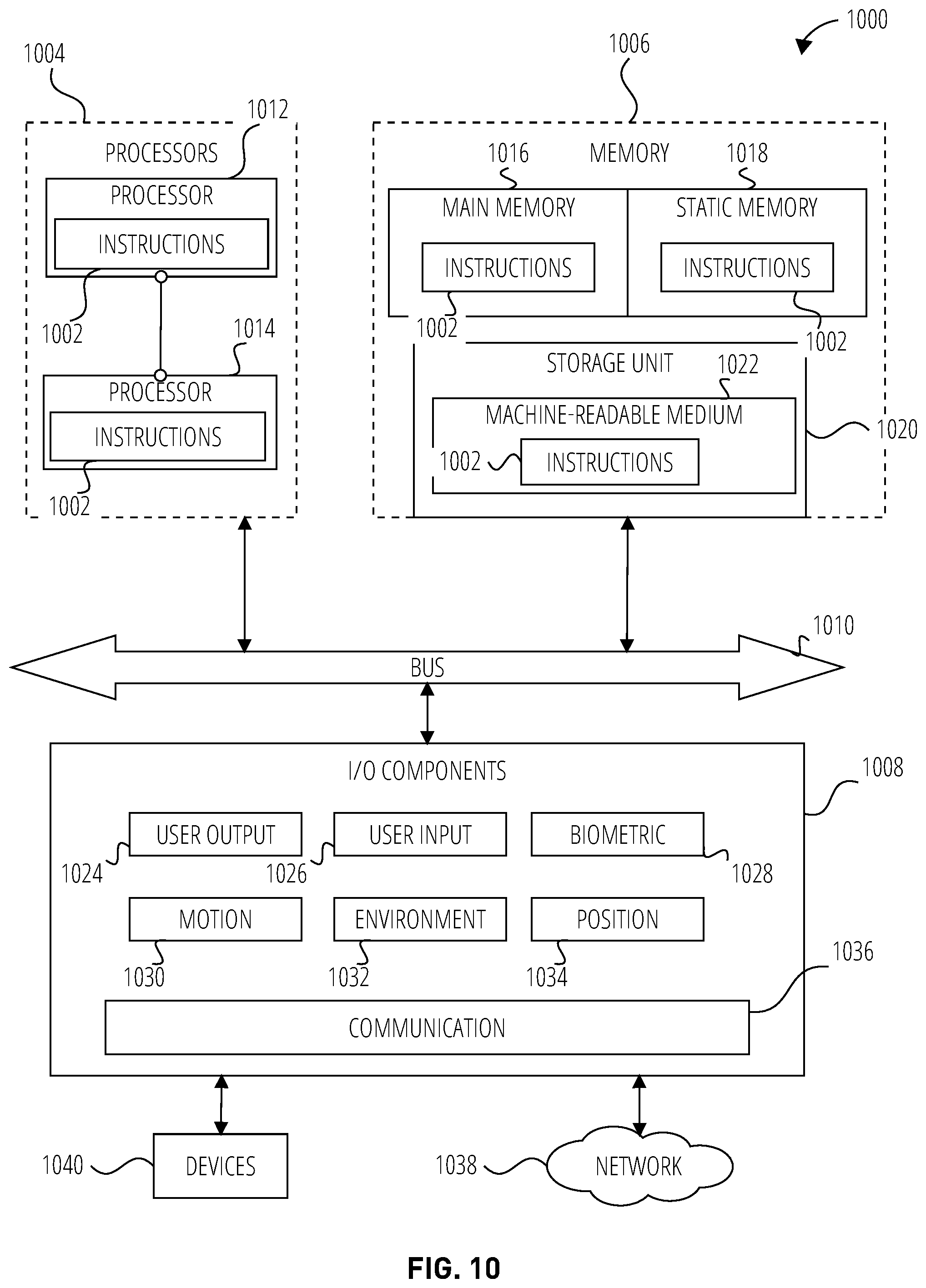 Patent US12326563 Figure 10 – Cantilevered waveguide for extended reality glasses