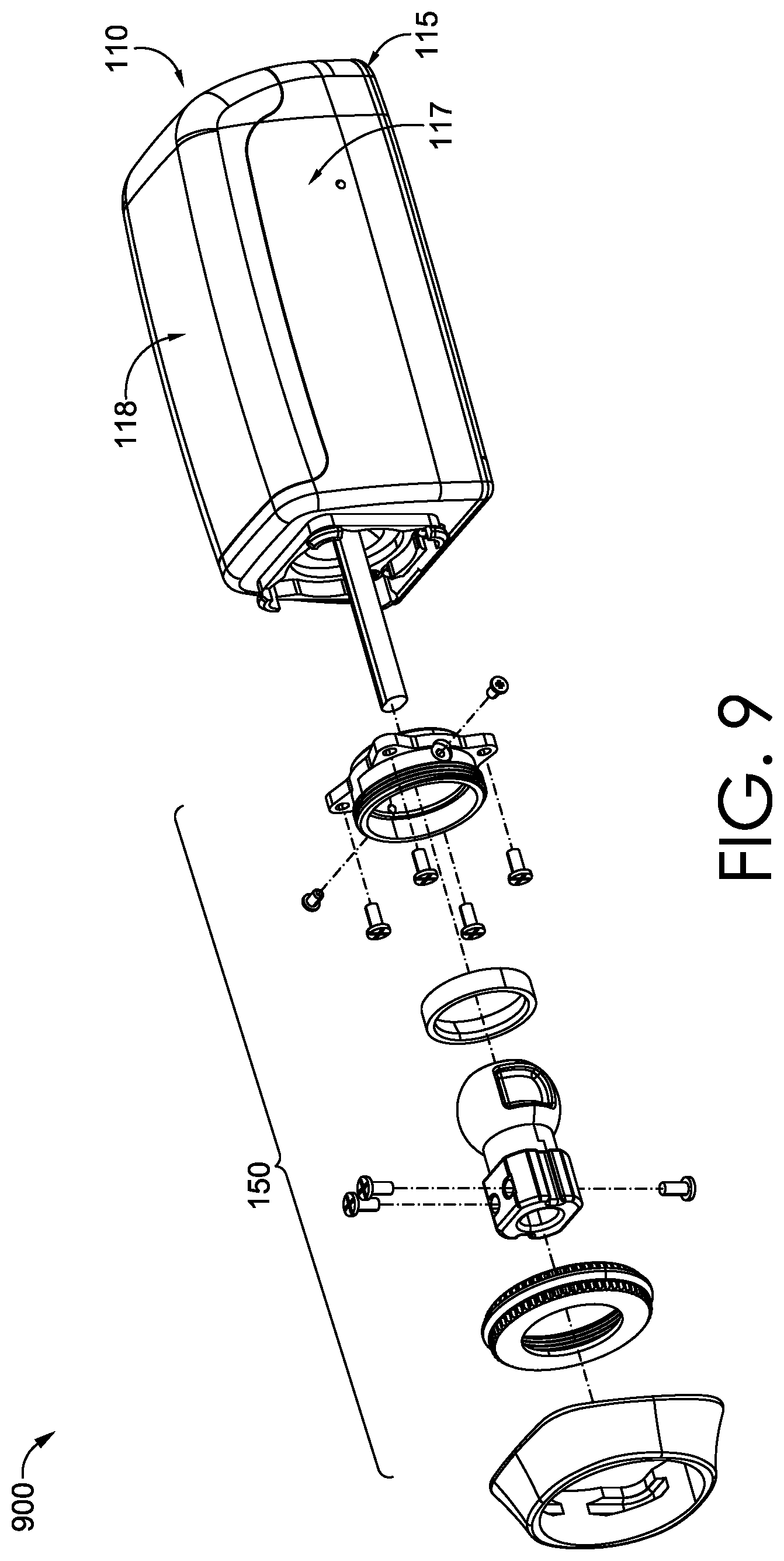 Patent US12326564 Figure 6 – Convertible waveguide optical engine assembly for head-mounted device