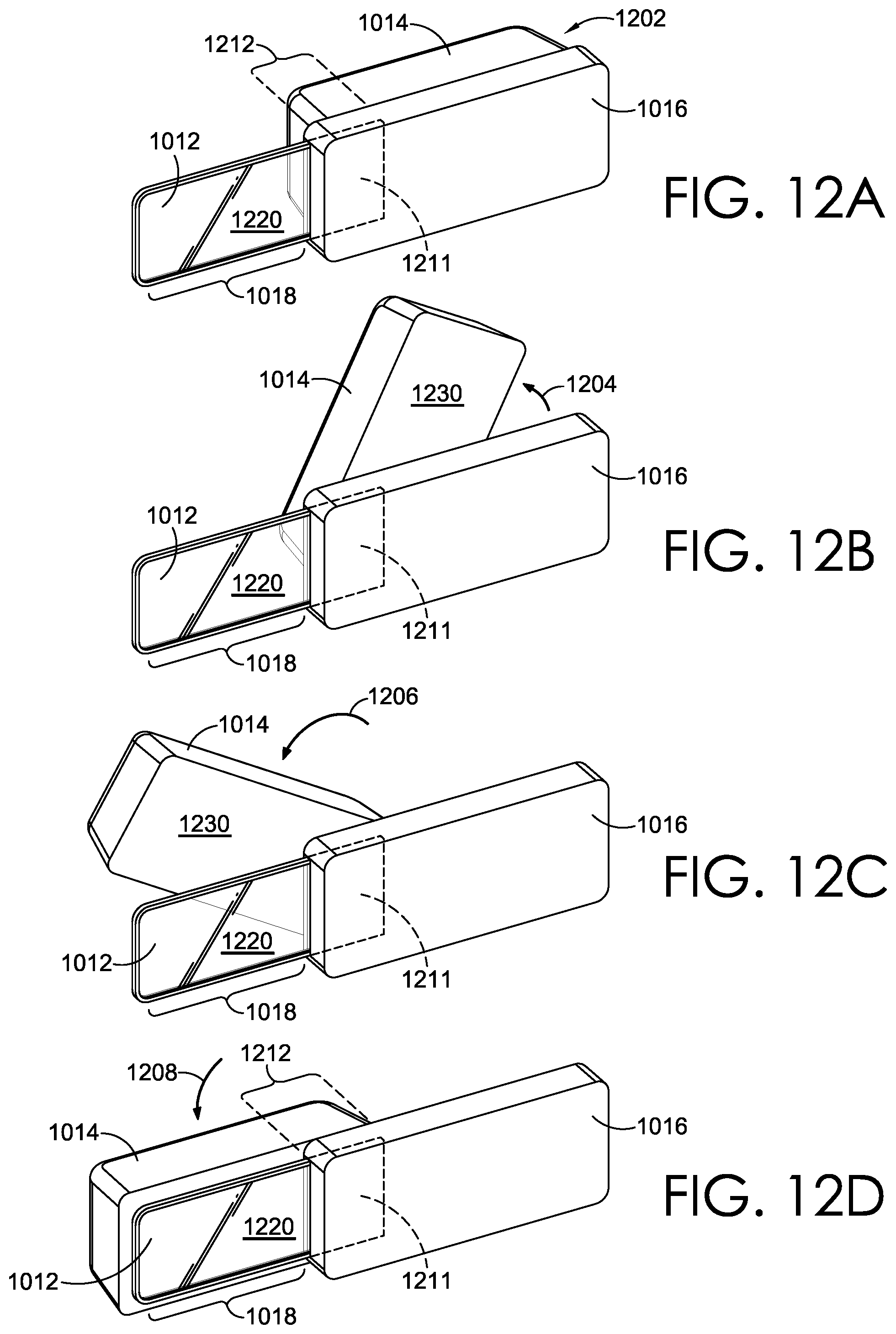Patent US12326564 Figure 8 – Convertible waveguide optical engine assembly for head-mounted device