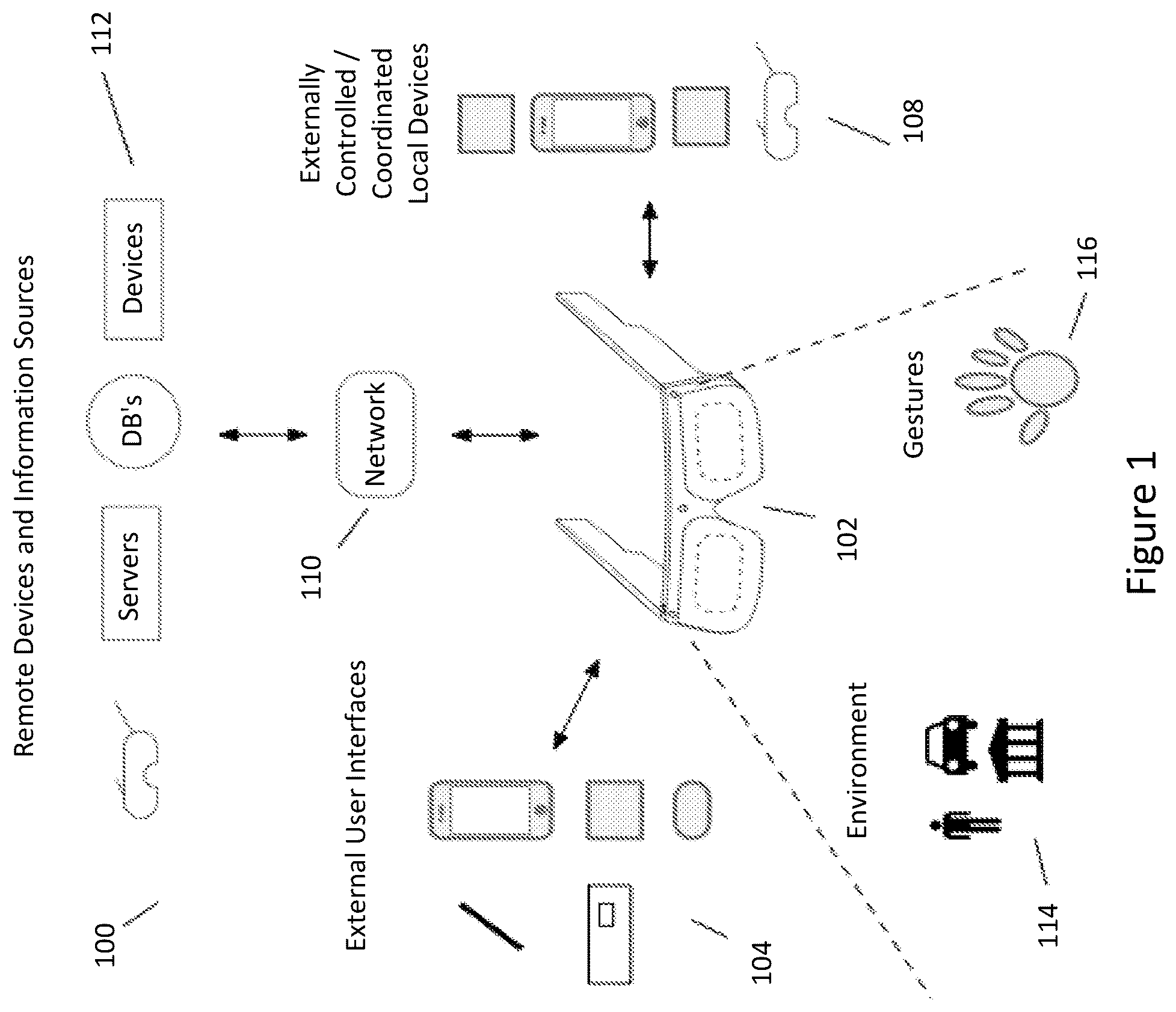 Patent US12326565 Figure 1 – Stray light suppression for head worn computing