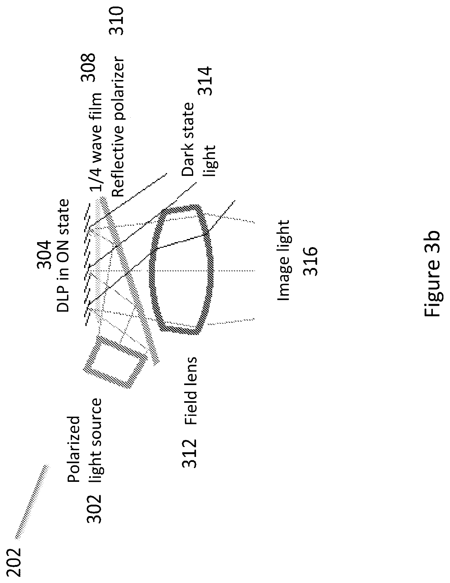 Patent US12326565 Figure 4 – Stray light suppression for head worn computing