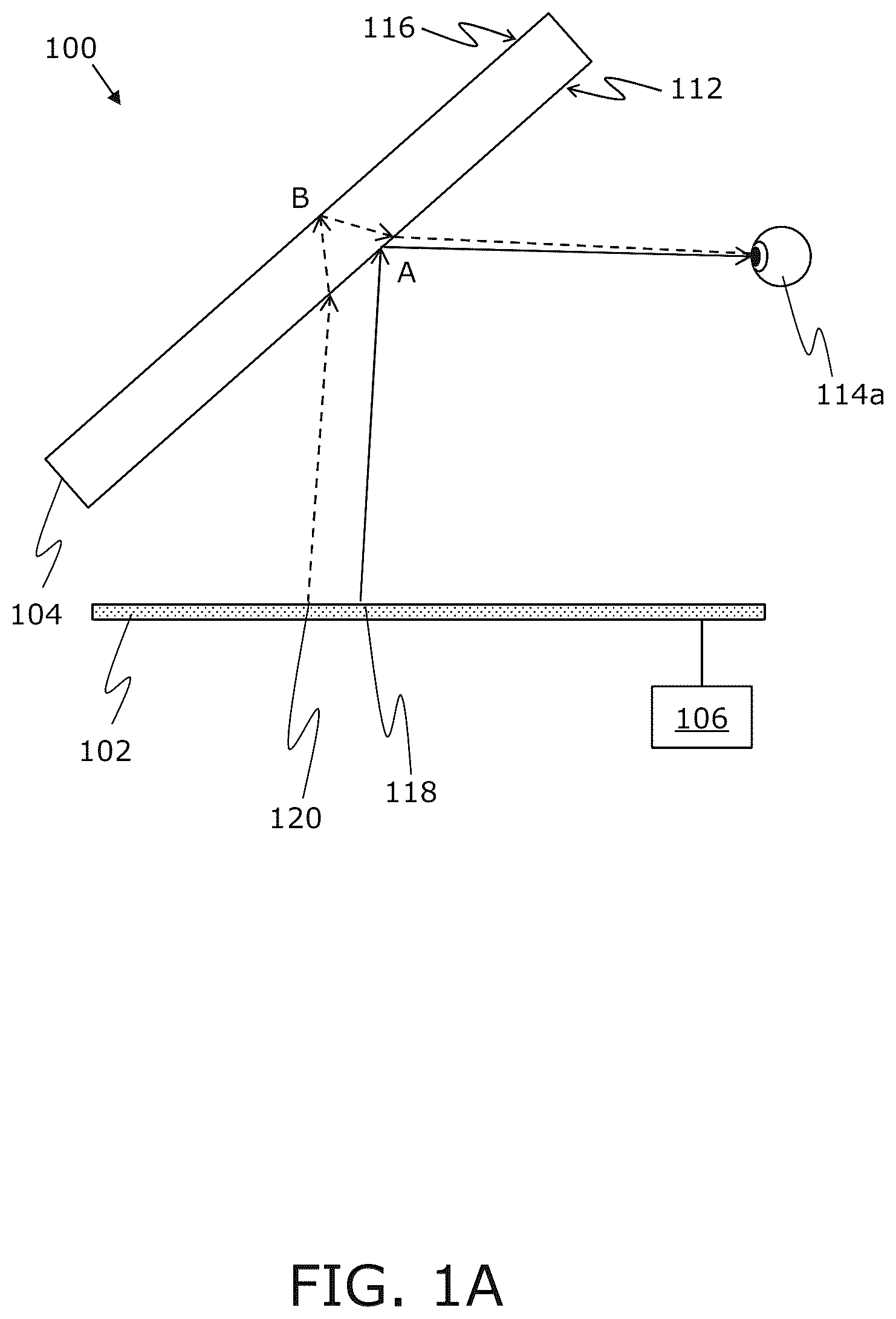 Patent US12326566 Figure 1 – Secondary reflection compensation