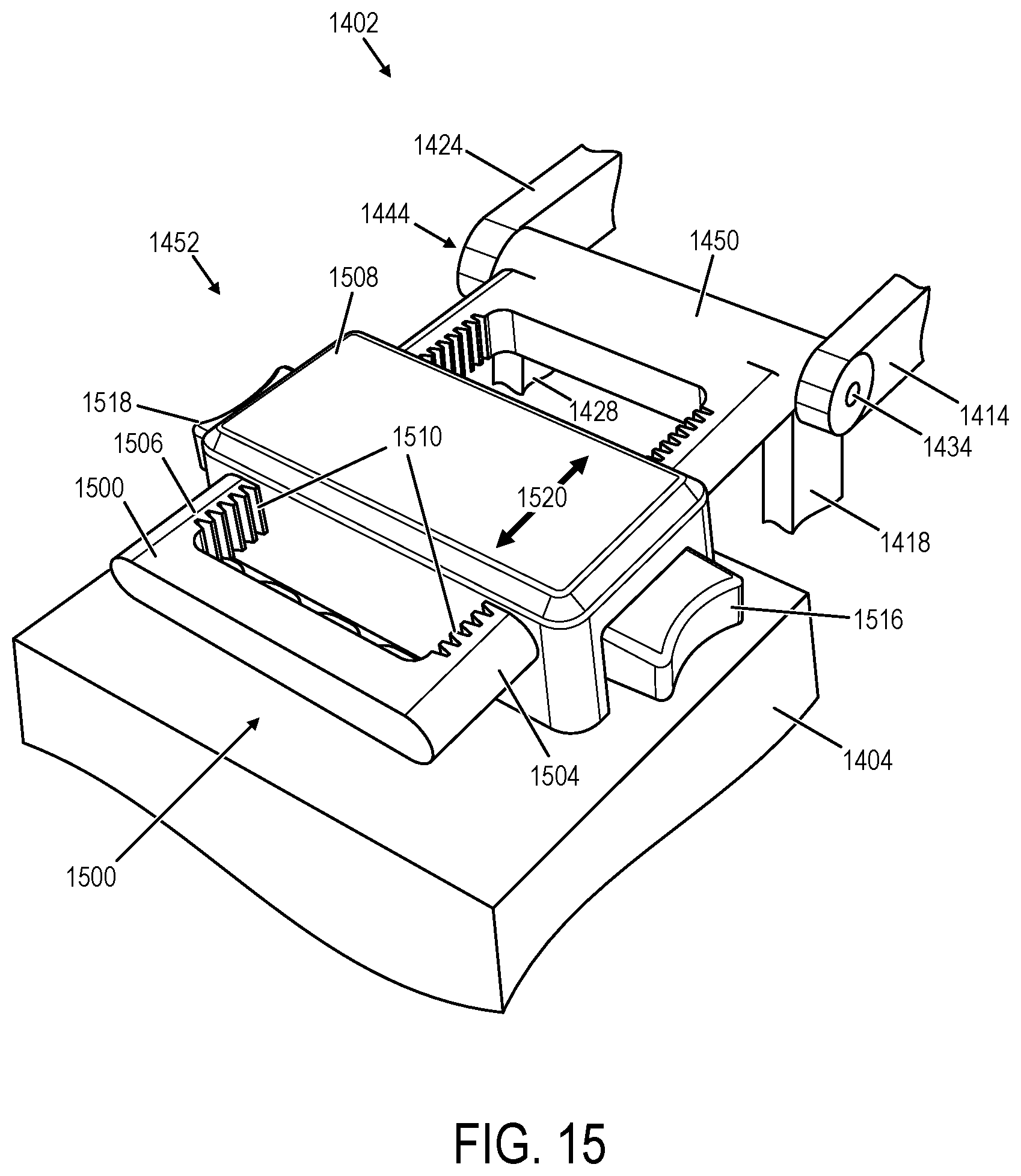 Patent US12326567 Figure 9 – Hinged head-mounted display device