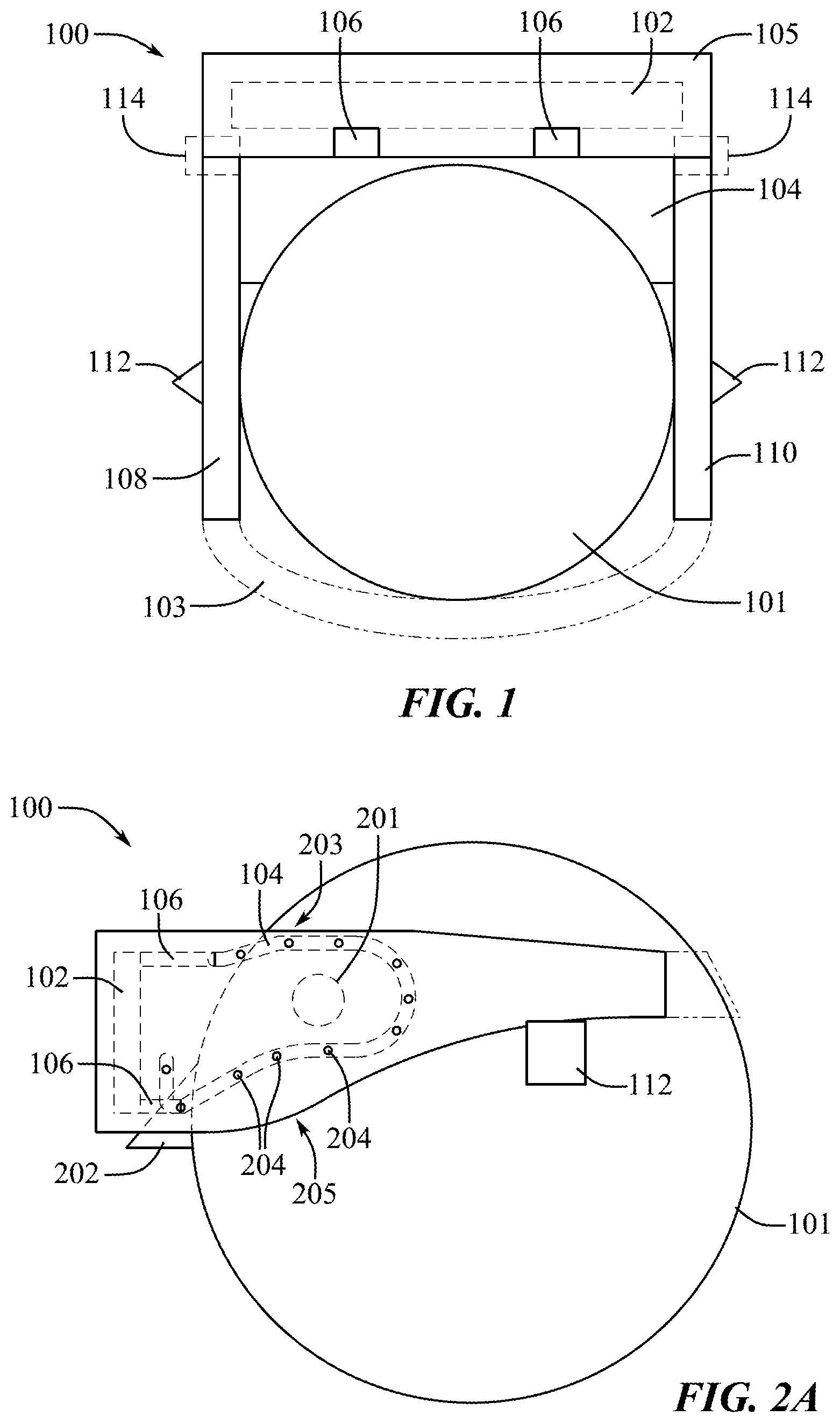 Patent US12326569 — Adjustment mechanism — Figure 1