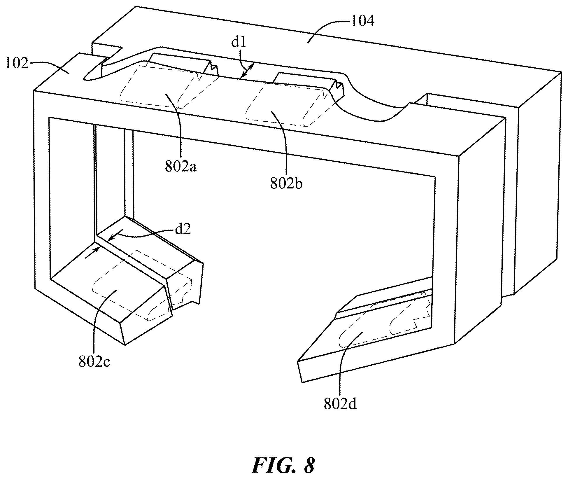 Patent US12326569 Figure 8 – Adjustment mechanism