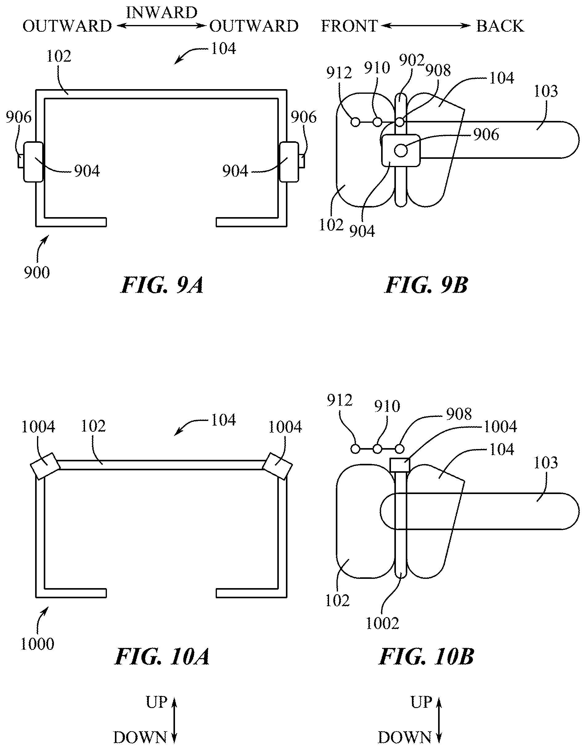 Patent US12326569 Figure 9 – Adjustment mechanism