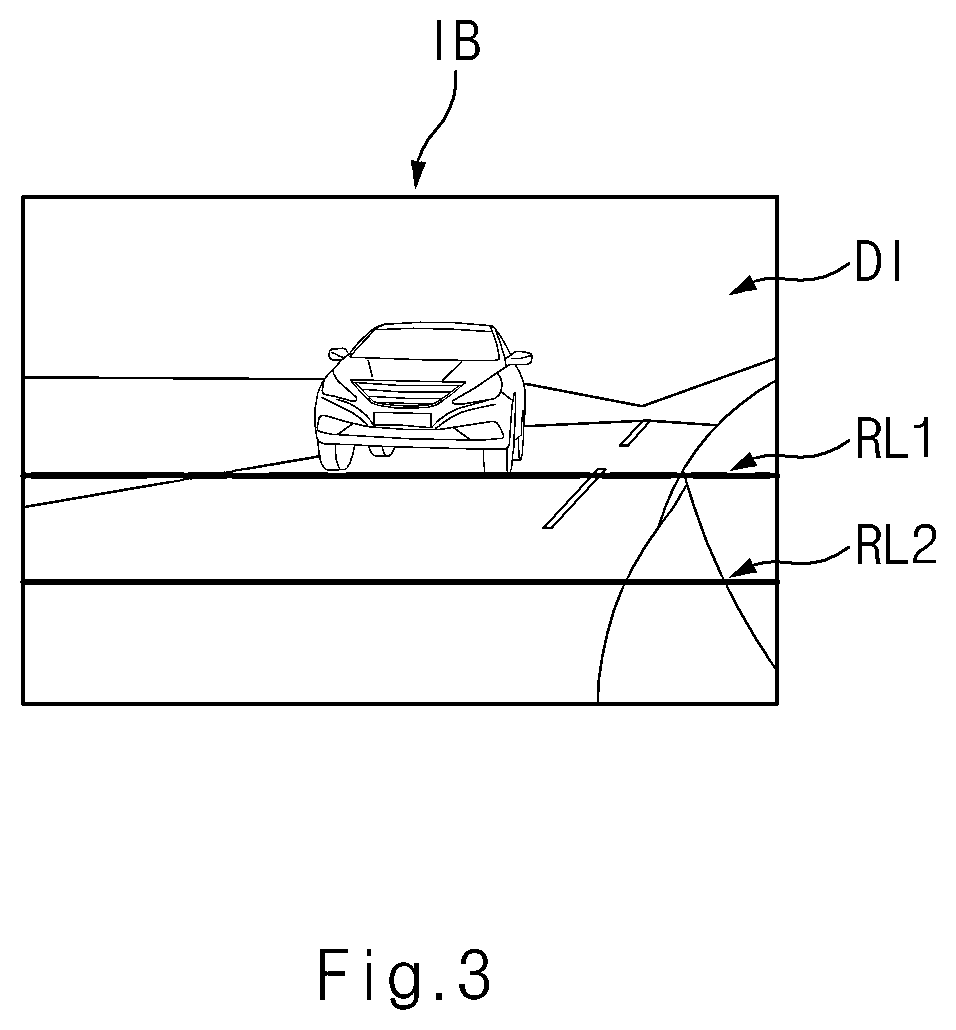 Patent US12326571 Figure 3 – Device for displaying side view of vehicle and method for displaying side view using the same