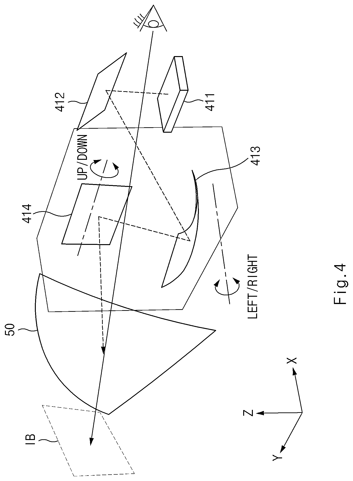 Patent US12326571 Figure 4 – Device for displaying side view of vehicle and method for displaying side view using the same