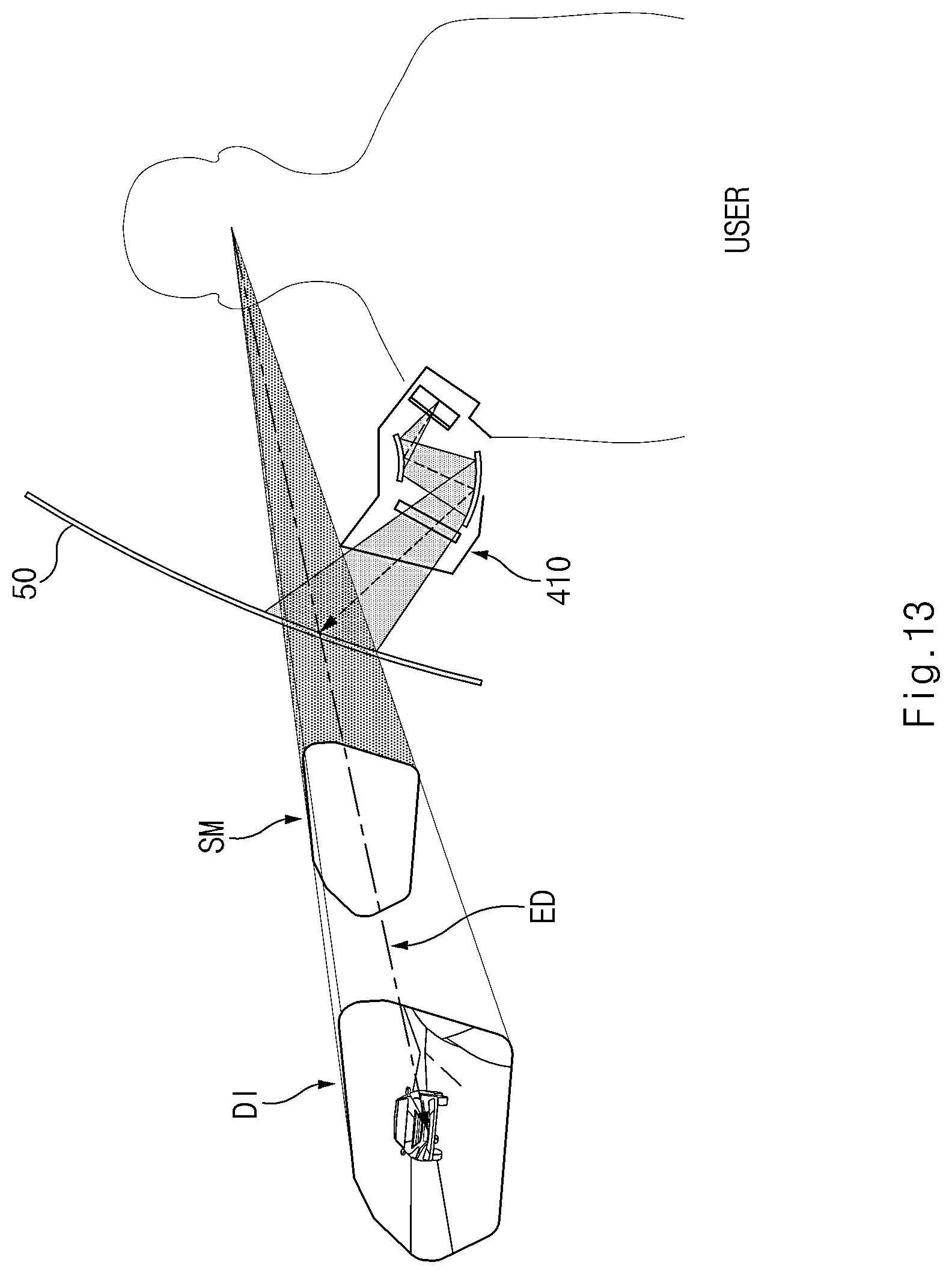Patent US12326571 Figure 13 – Device for displaying side view of vehicle and method for displaying side view using the same