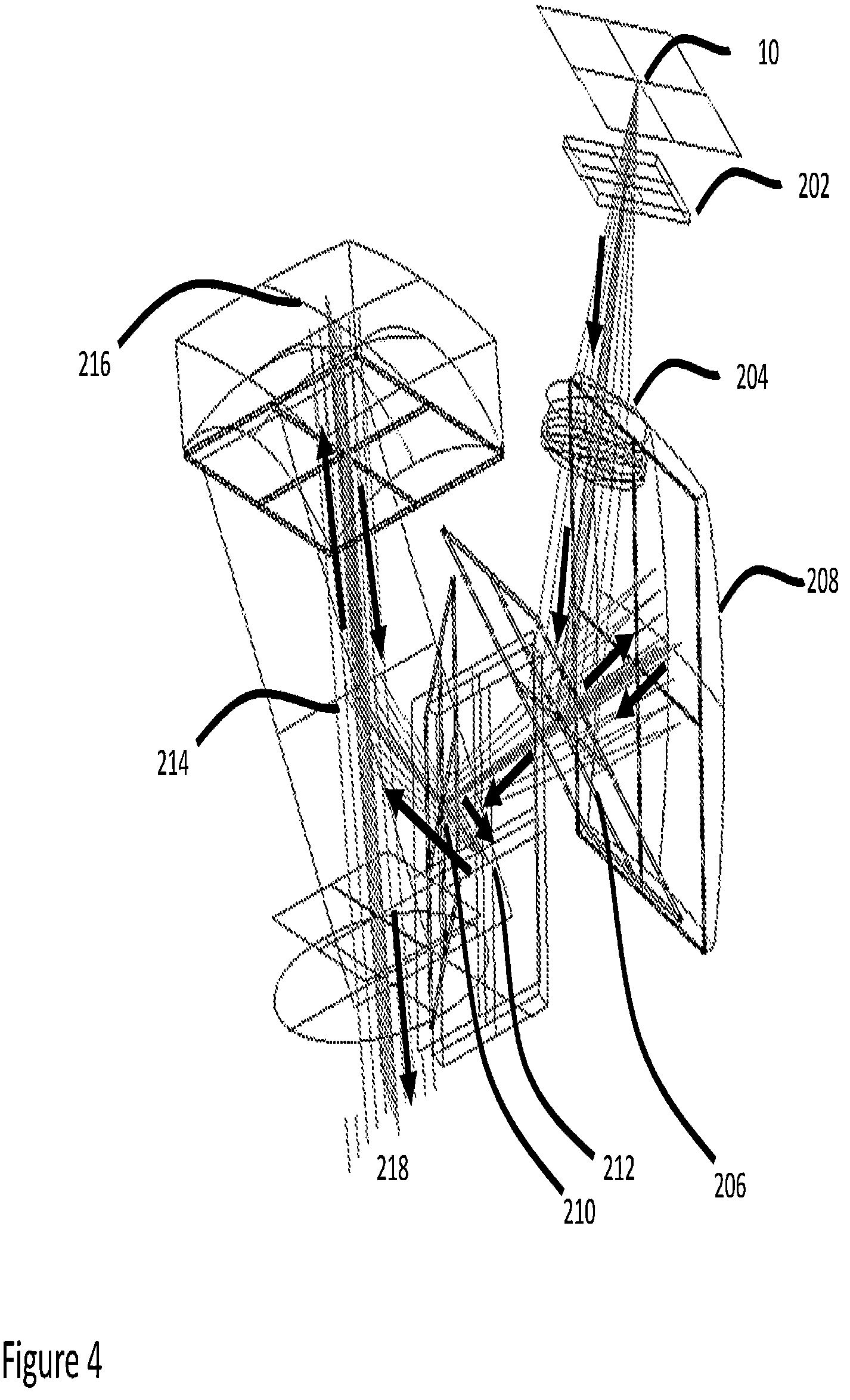 Patent US12326574 Figure 4 – Image projector