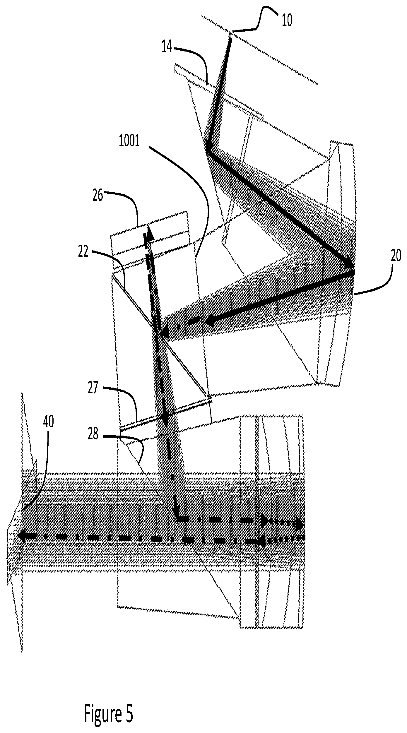 Patent US12326574 Figure 5 – Image projector