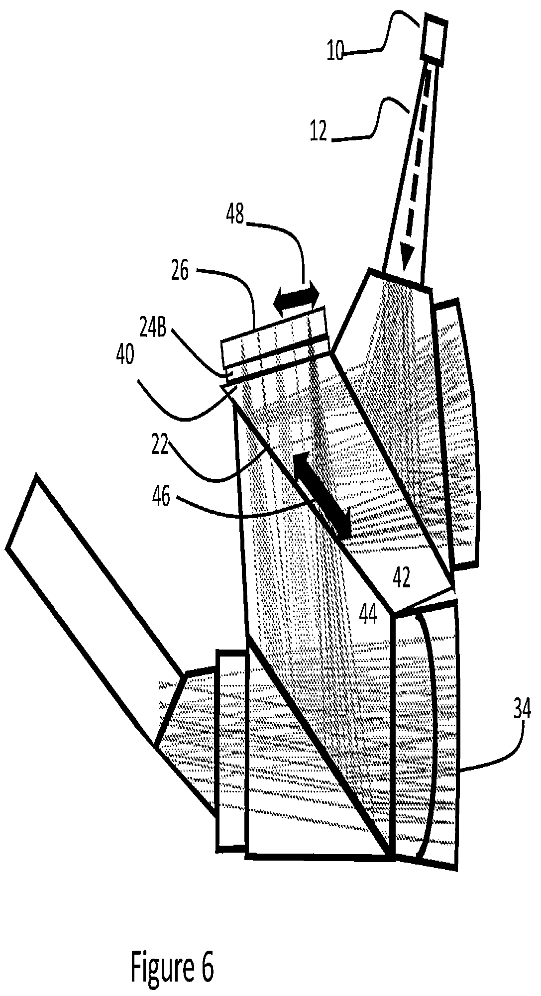 Patent US12326574 Figure 6 – Image projector