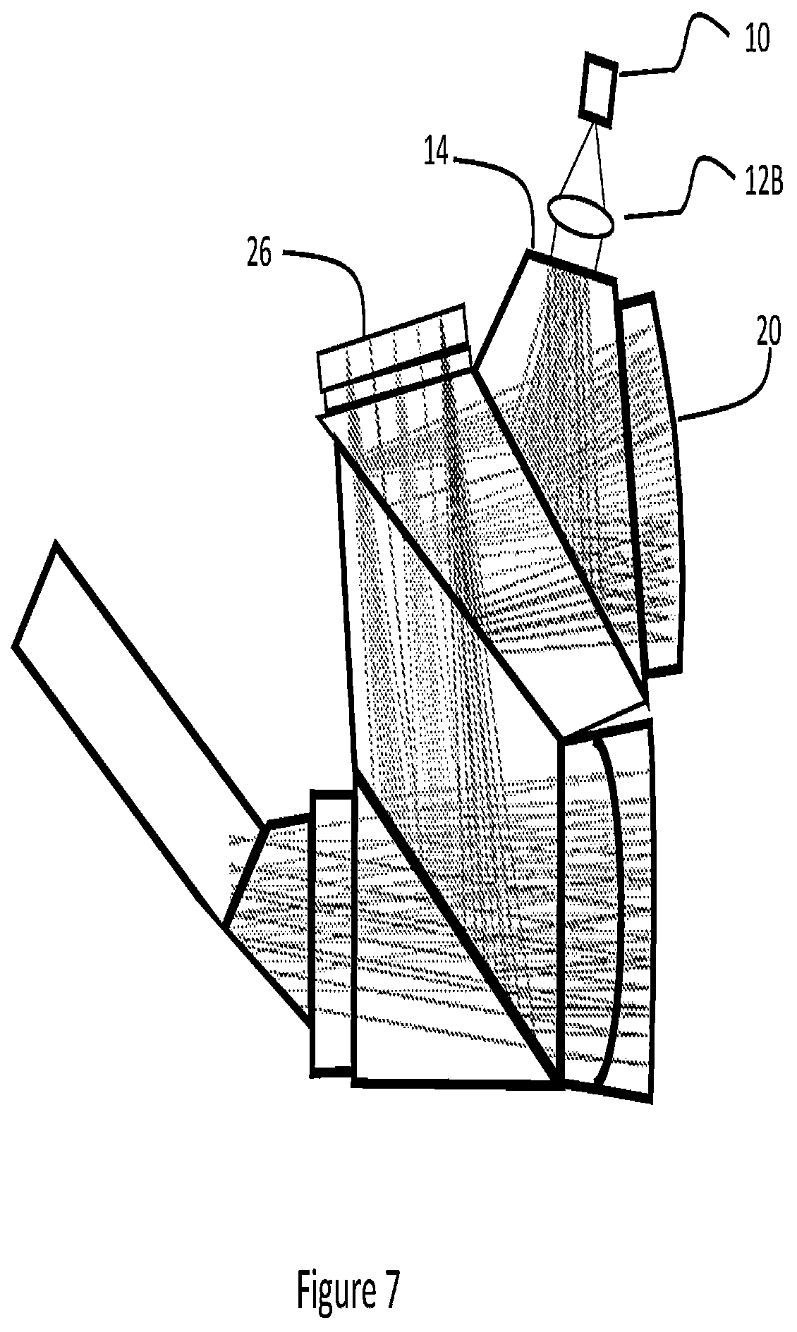 Patent US12326574 Figure 7 – Image projector