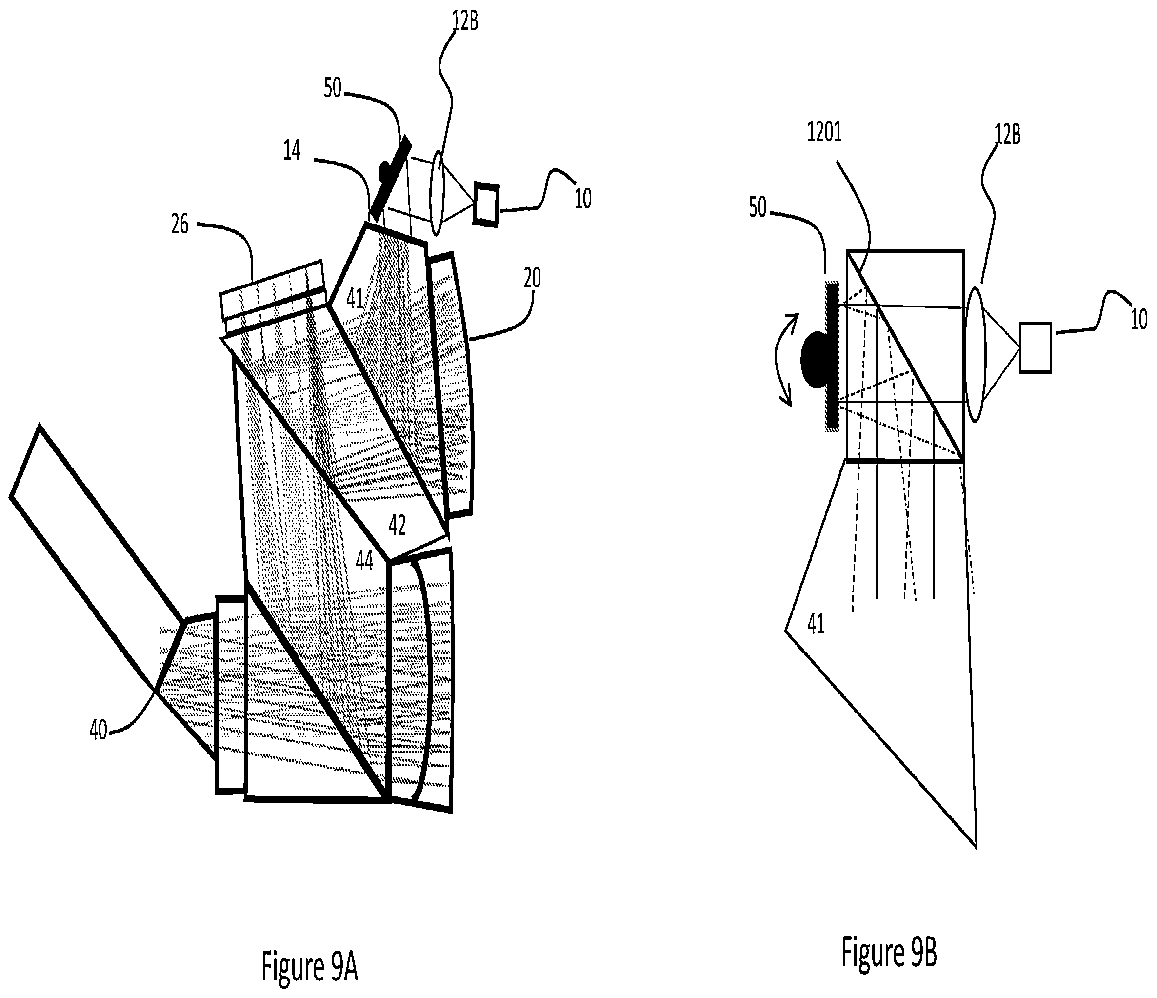 Patent US12326574 Figure 9 – Image projector