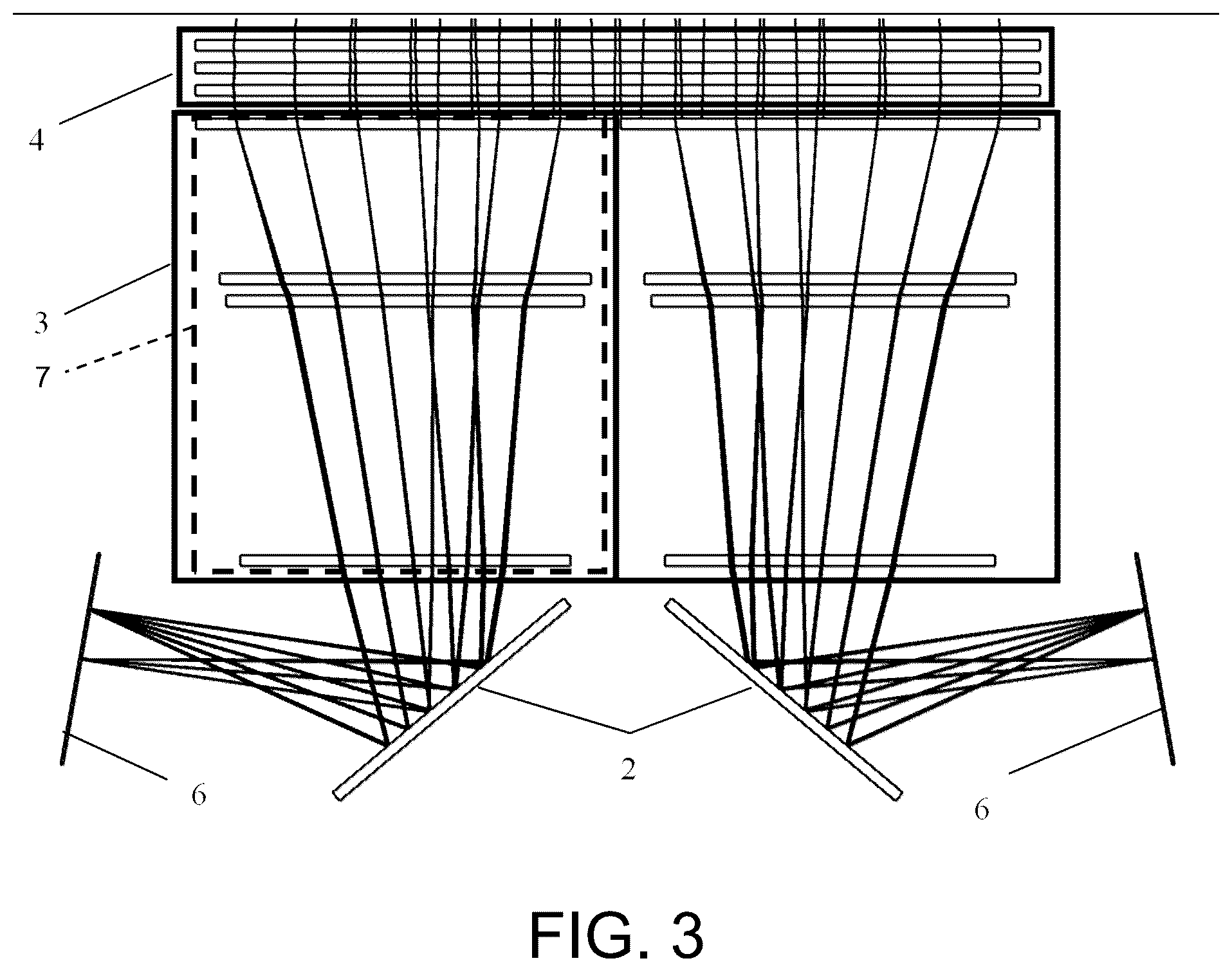 Patent US12326581 Figure 2 – Image stitching-based aerial image formation apparatus