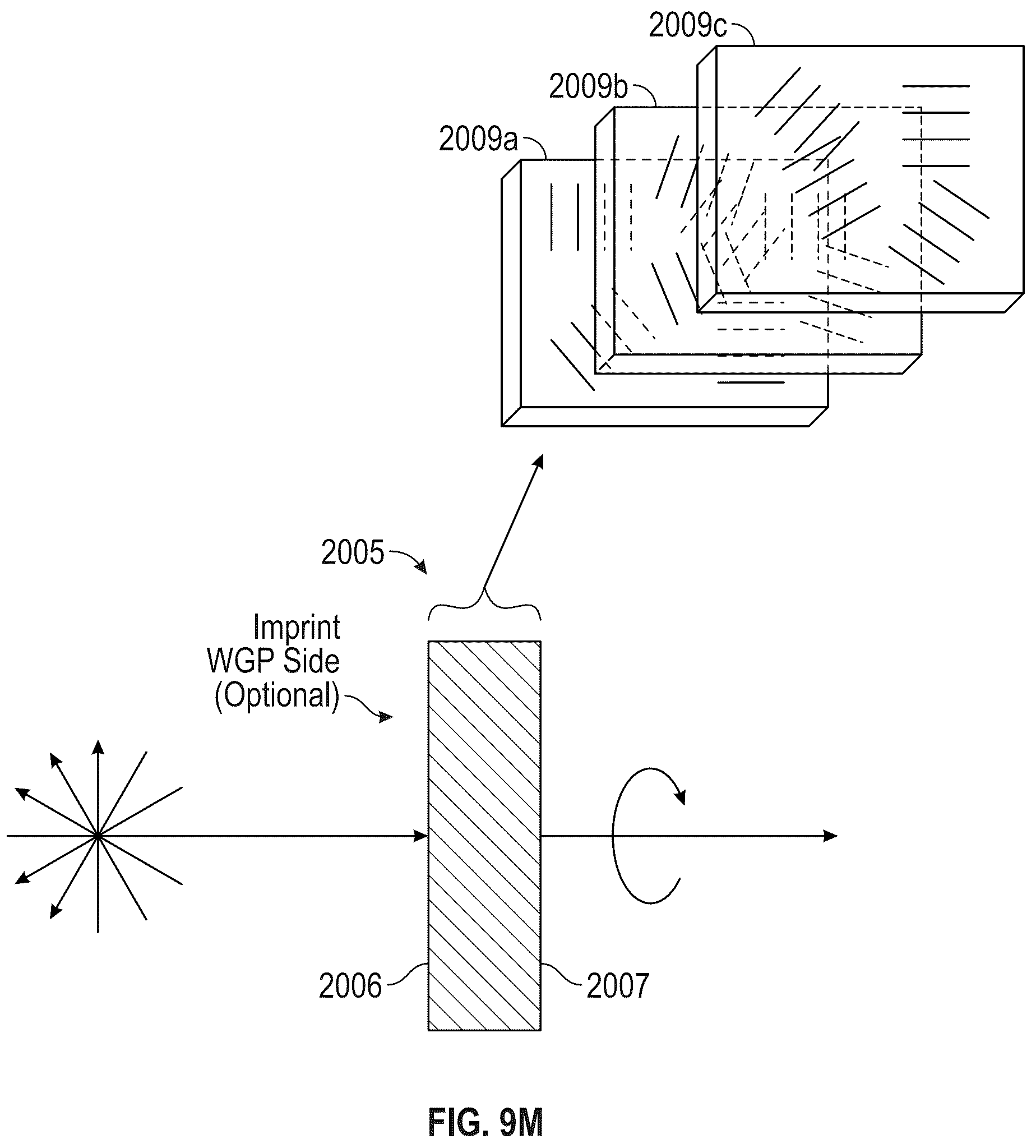 Patent US12326585 Figure 17 – Display system with optical elements for in-coupling multiplexed light streams