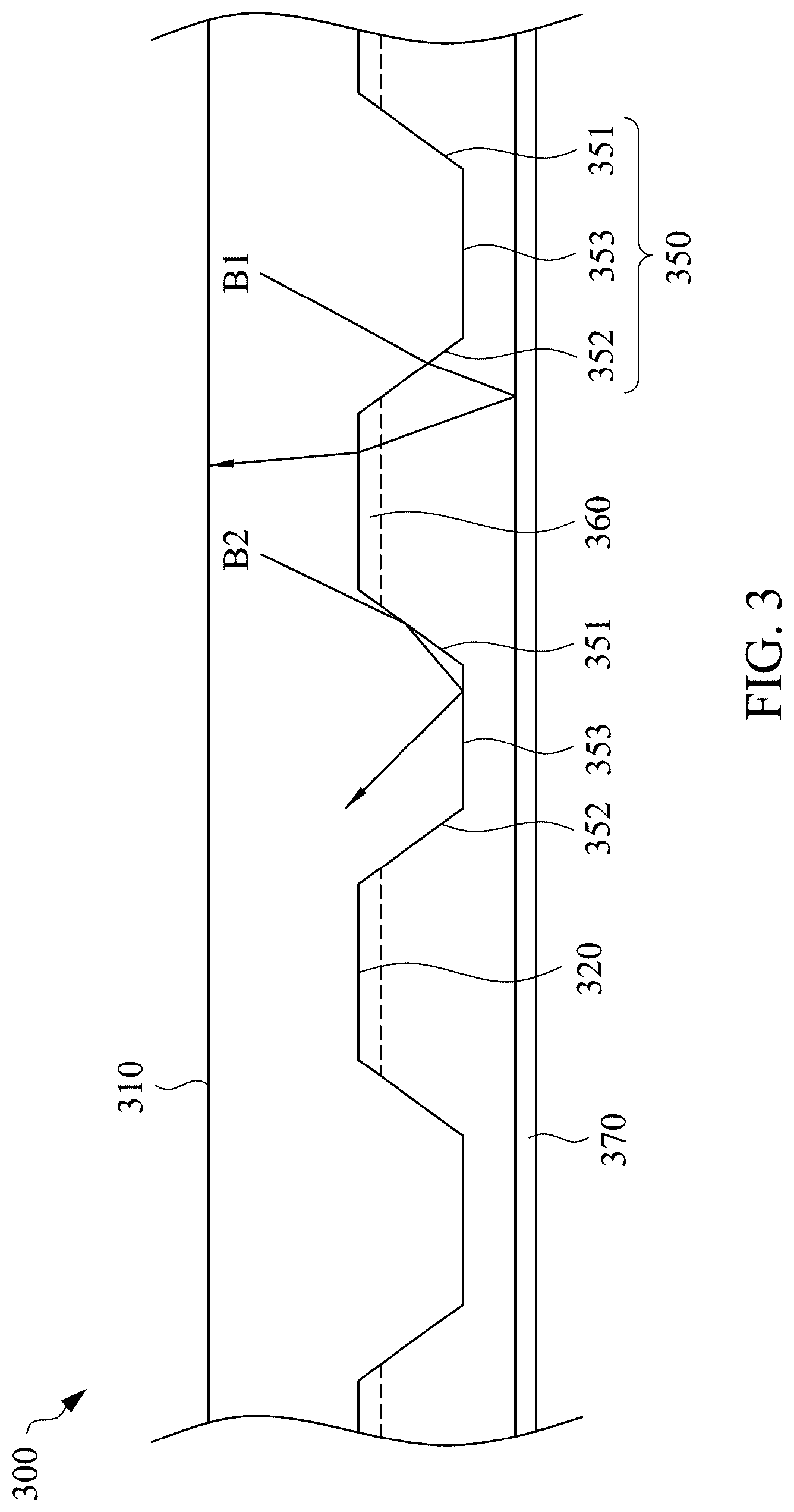 Patent US12326590 Figure 3 – Light guide plate, backlight module, and display device