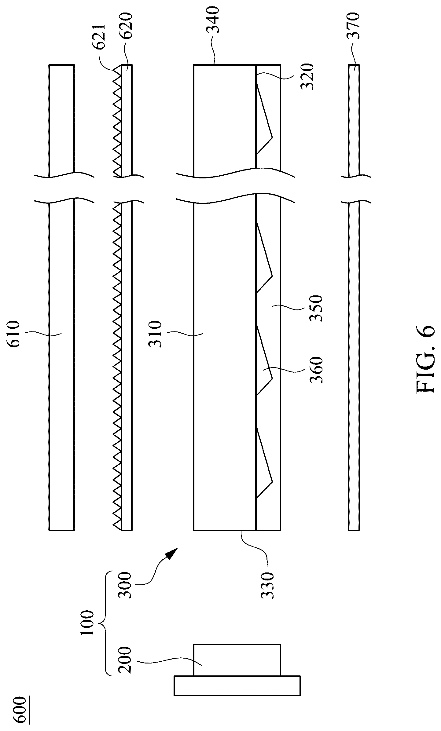 Patent US12326590 Figure 6 – Light guide plate, backlight module, and display device