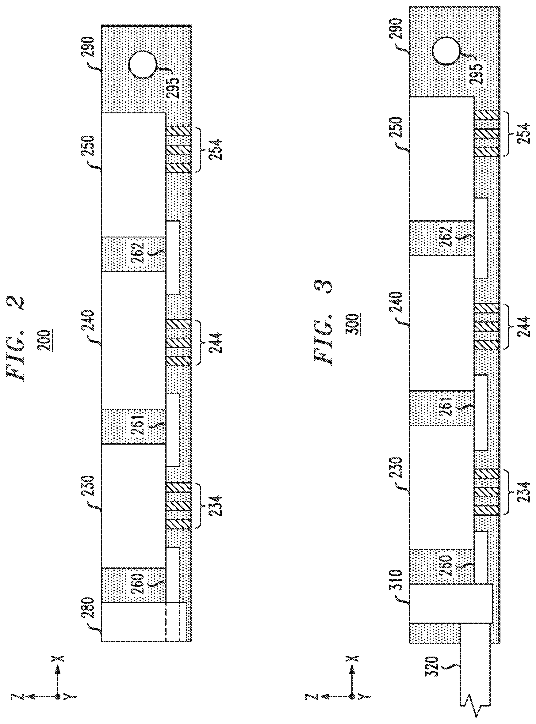 Patent US12326592 Figure 2 – Heterogeneous package structures with photonic devices