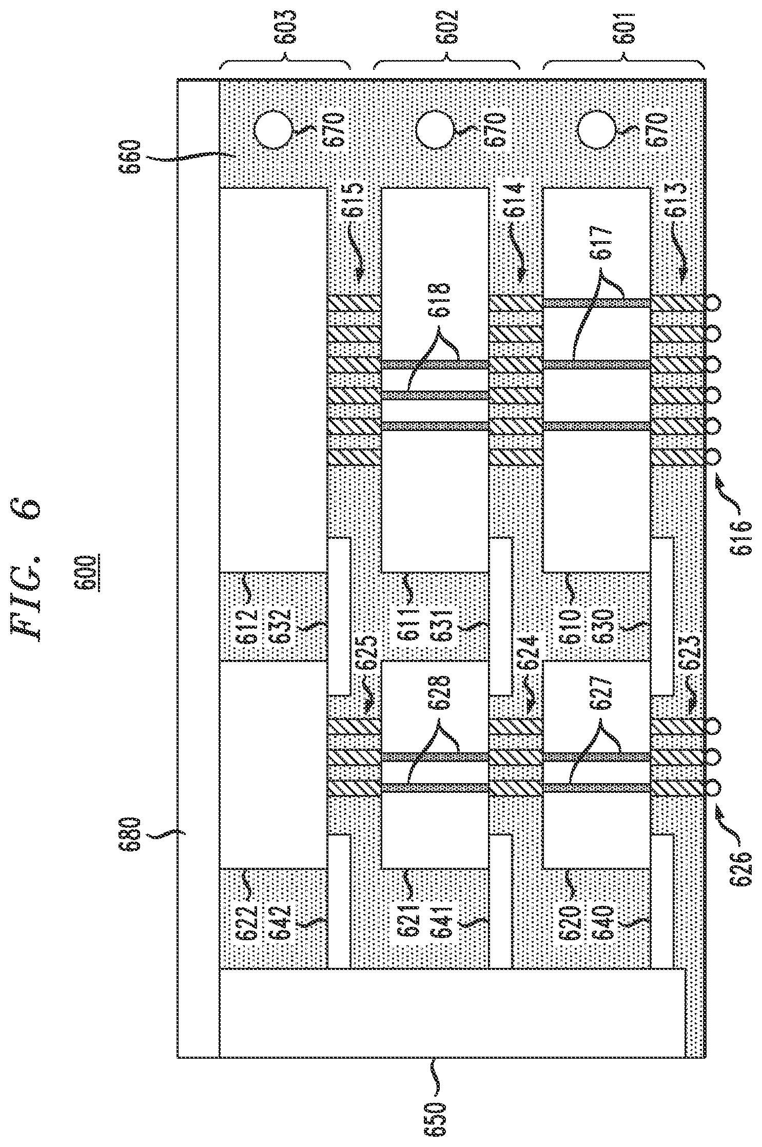 Patent US12326592 Figure 5 – Heterogeneous package structures with photonic devices