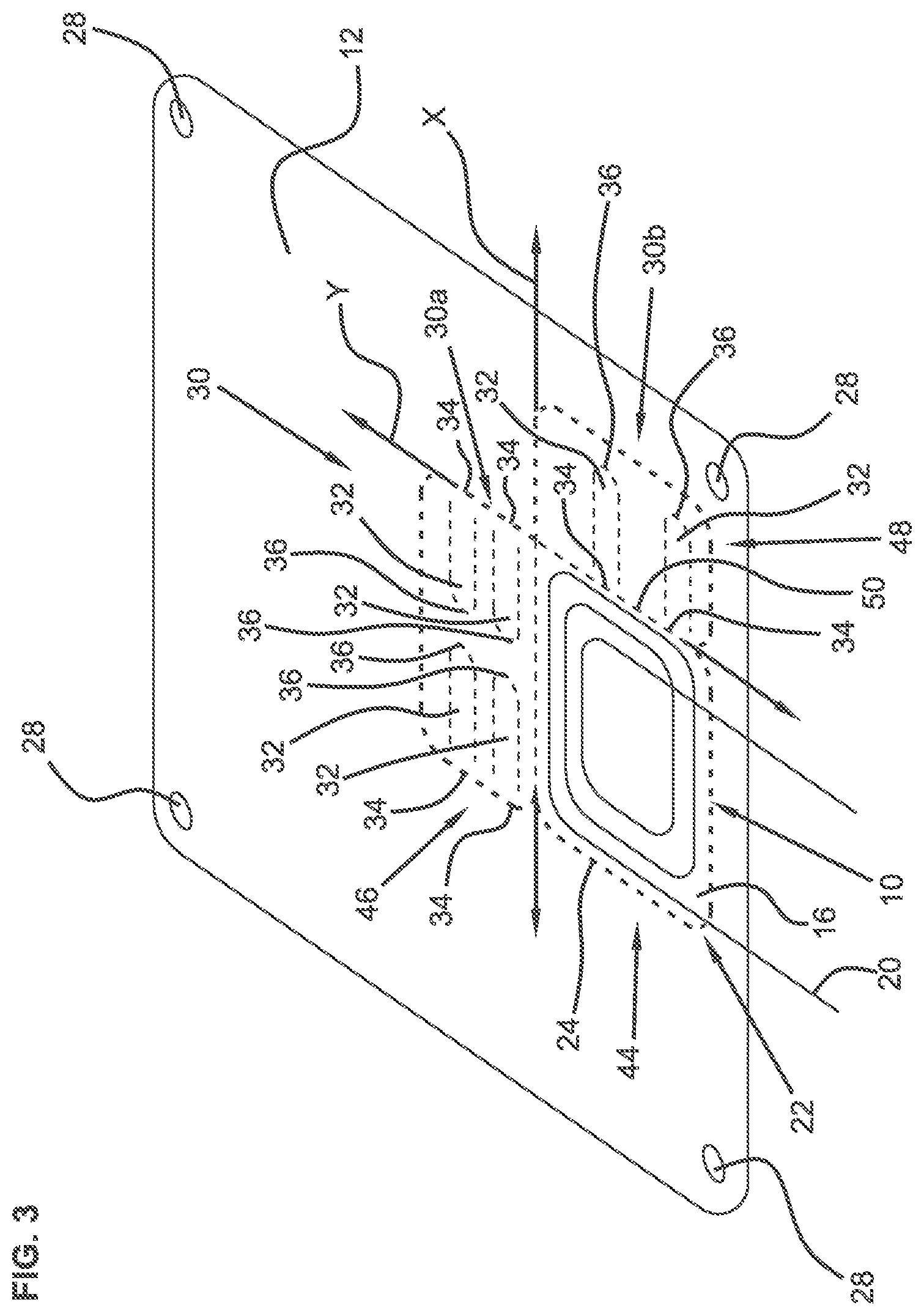 Patent US12326596 Figure 3 – Flexible organizer and self-supporting unit