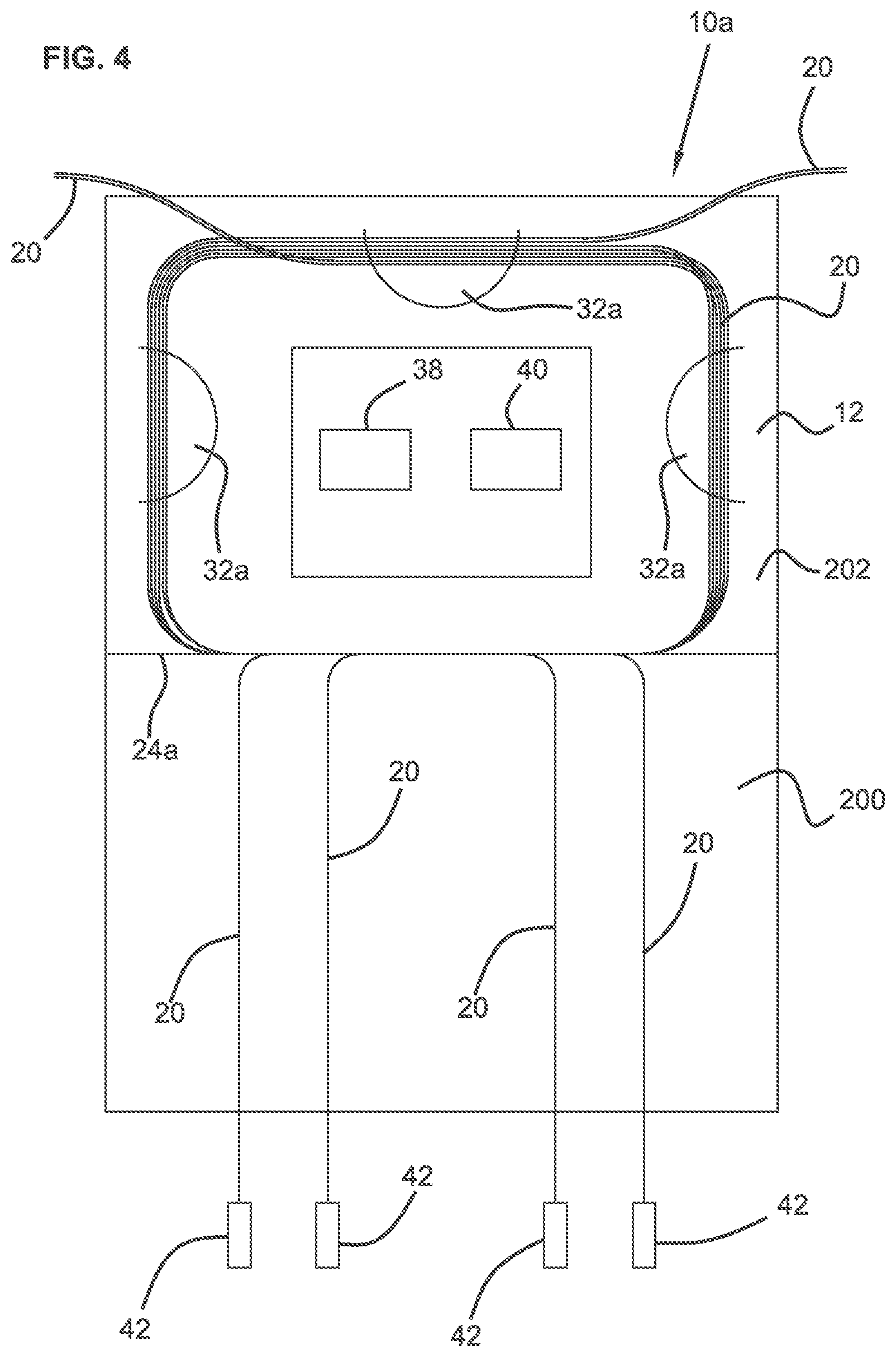 Patent US12326596 Figure 4 – Flexible organizer and self-supporting unit