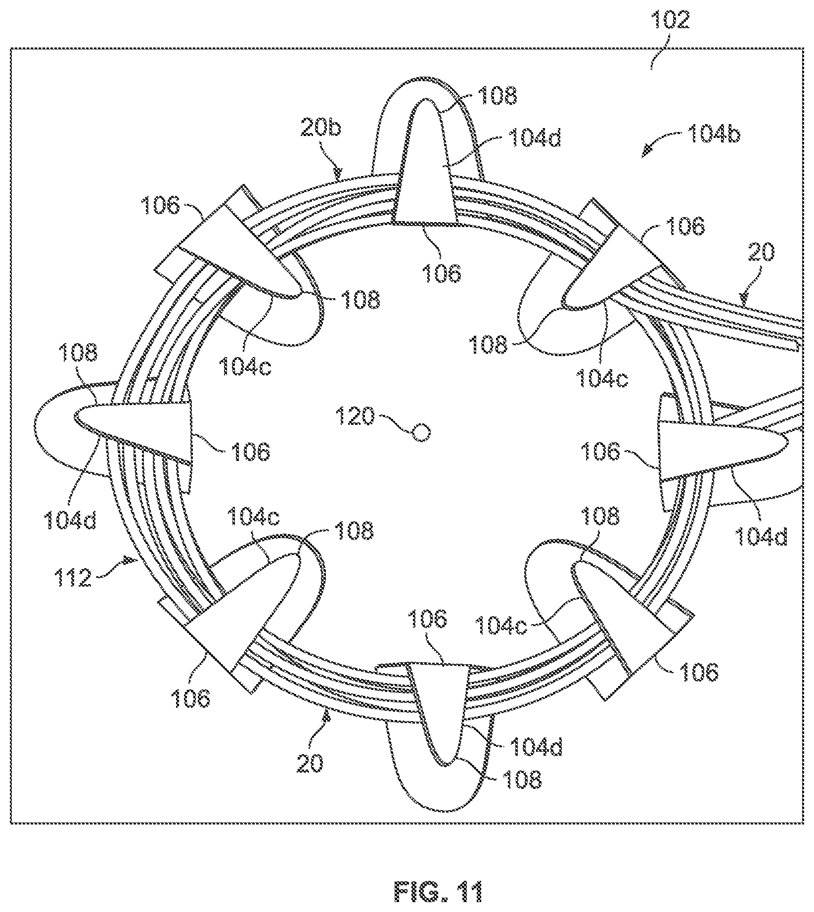 Patent US12326596 Figure 11 – Flexible organizer and self-supporting unit