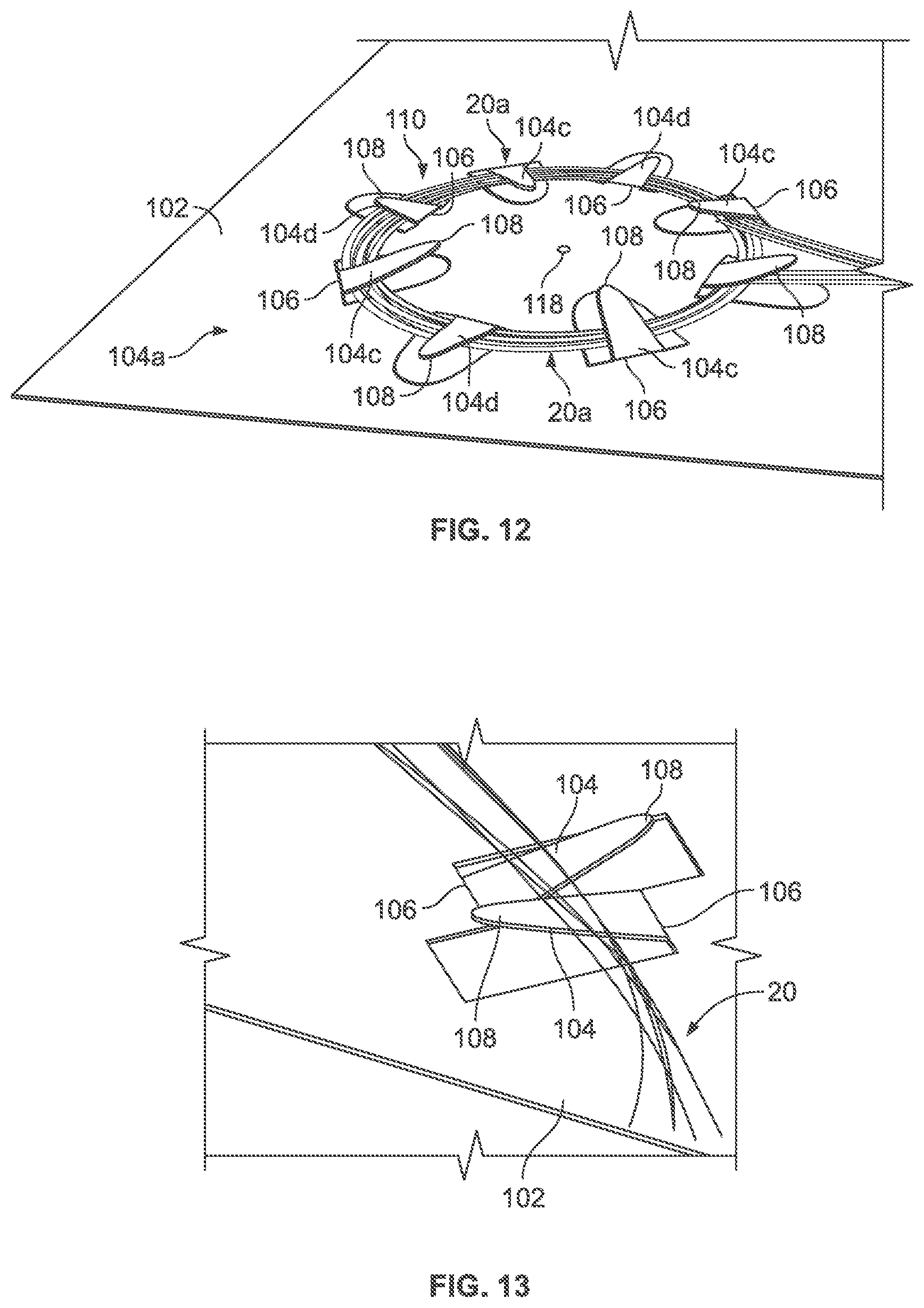 Patent US12326596 Figure 12 – Flexible organizer and self-supporting unit
