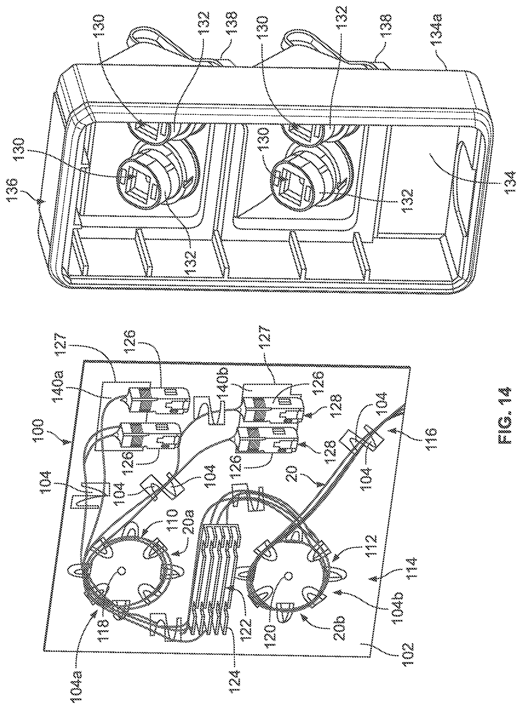Patent US12326596 Figure 13 – Flexible organizer and self-supporting unit
