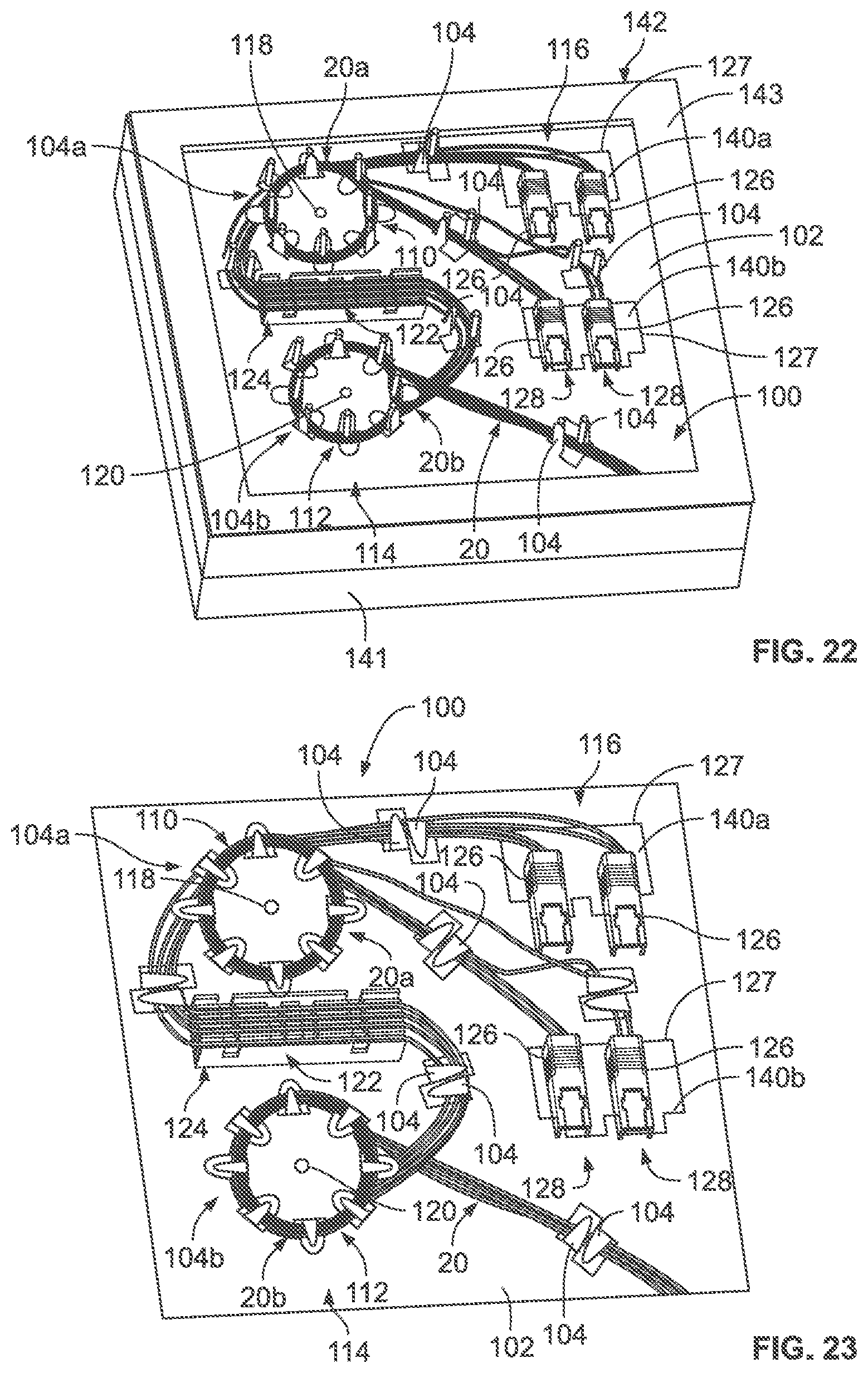 Patent US12326596 Figure 18 – Flexible organizer and self-supporting unit