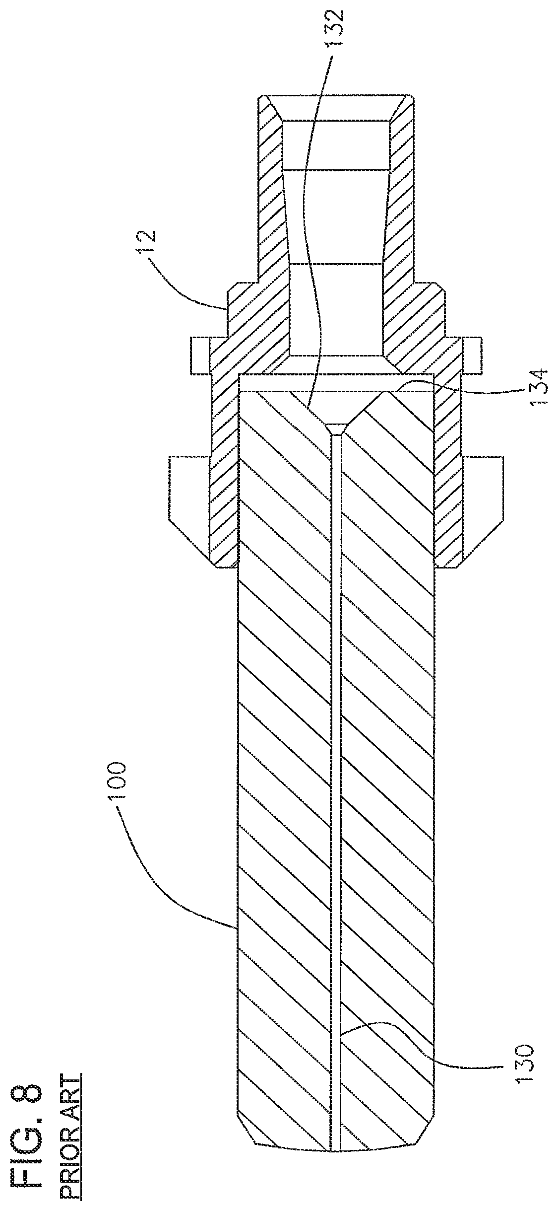 Patent US12326598 Figure 7 – Cable and dual inner diameter ferrule device with smooth internal contours and method