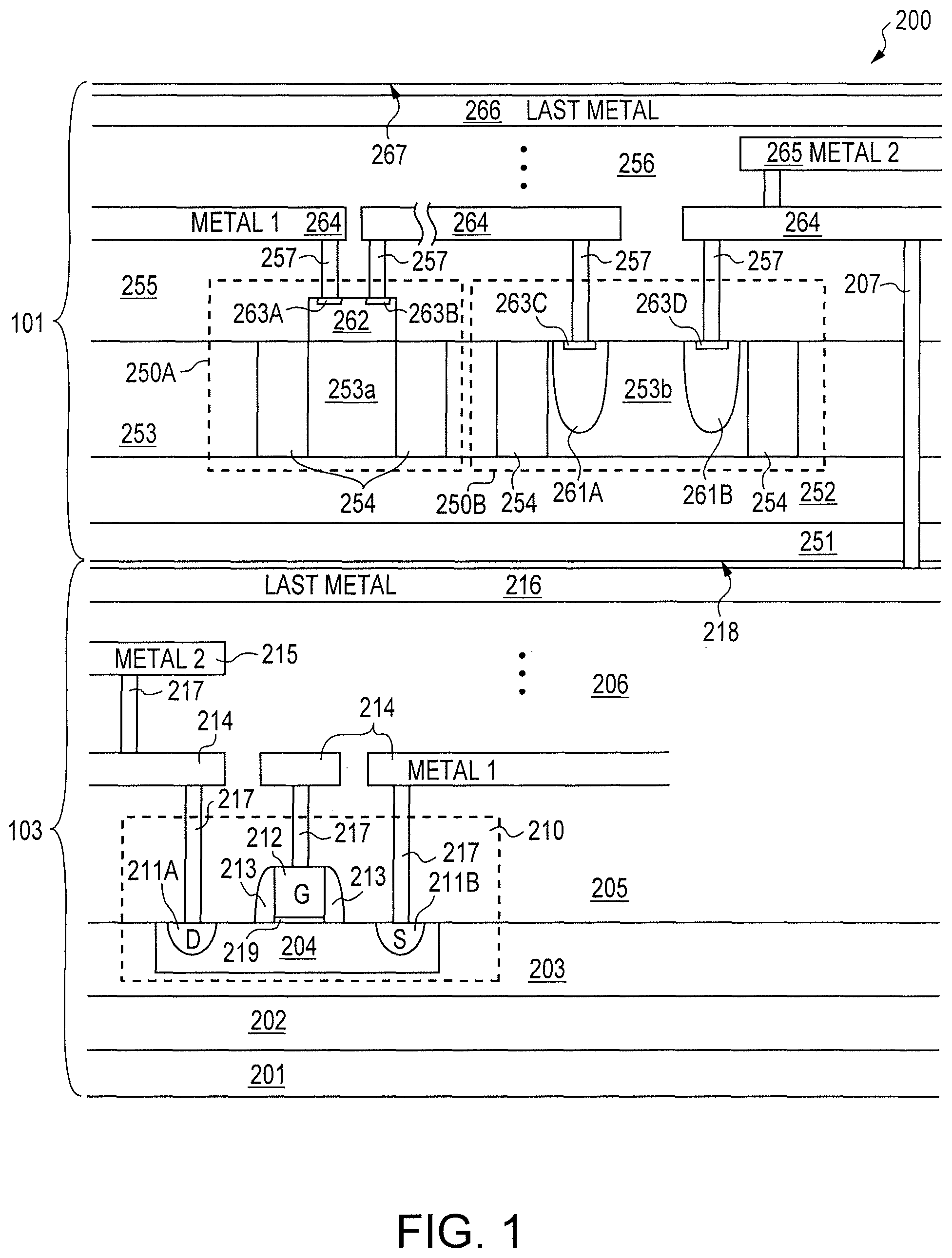 Patent US12326599 Figure 1 – Method of forming photonics structures