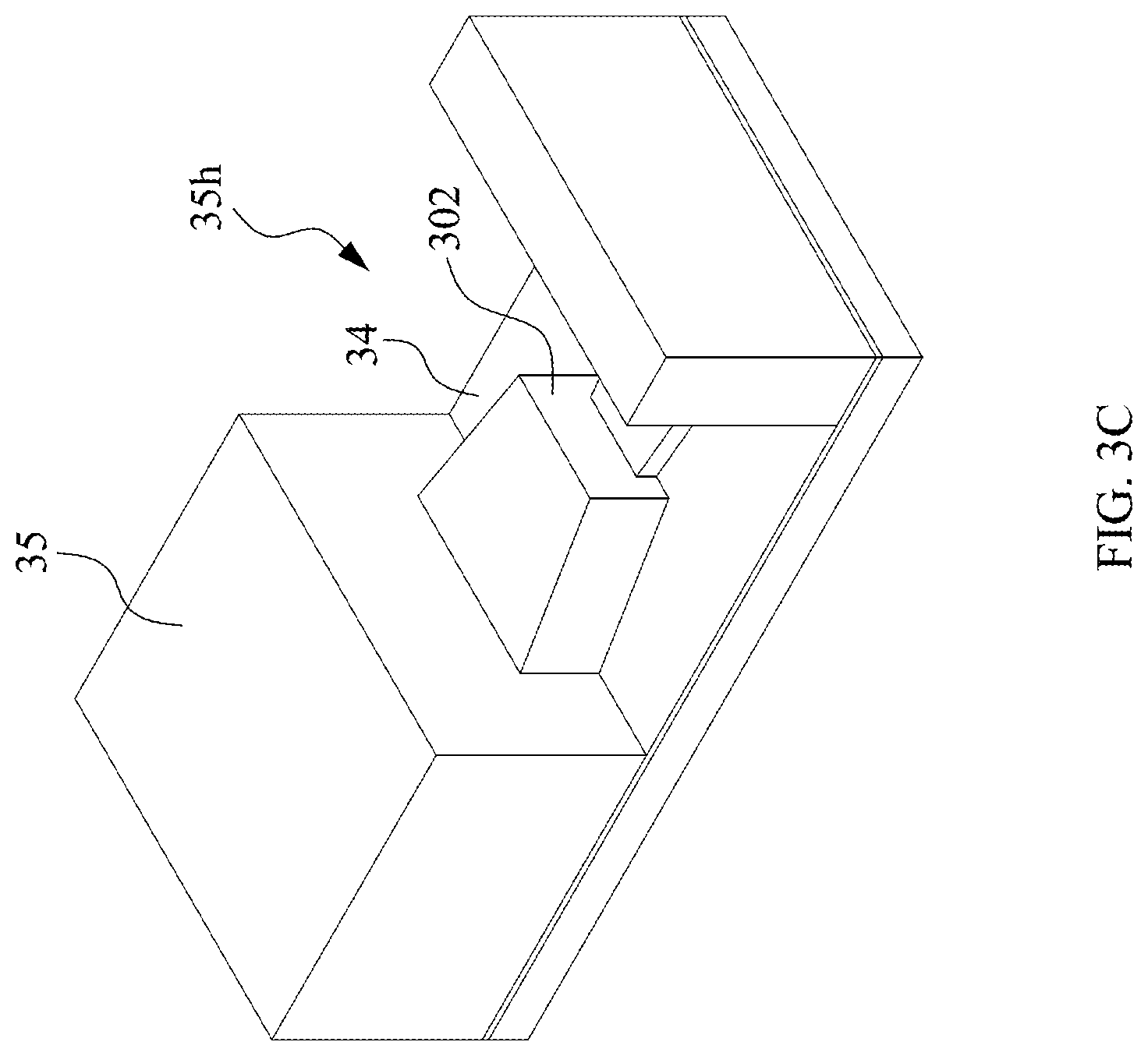 Patent US12326600 Figure 6 – Electronic module and optical device