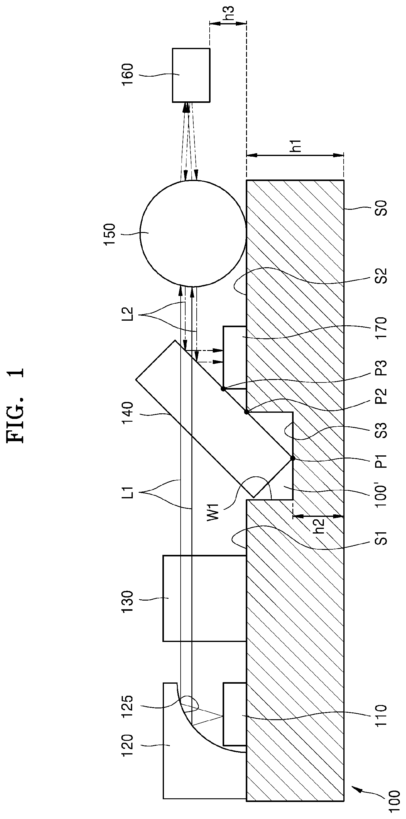 Patent US12326602 Figure 1 – Optical connector supporting bidirectional communication