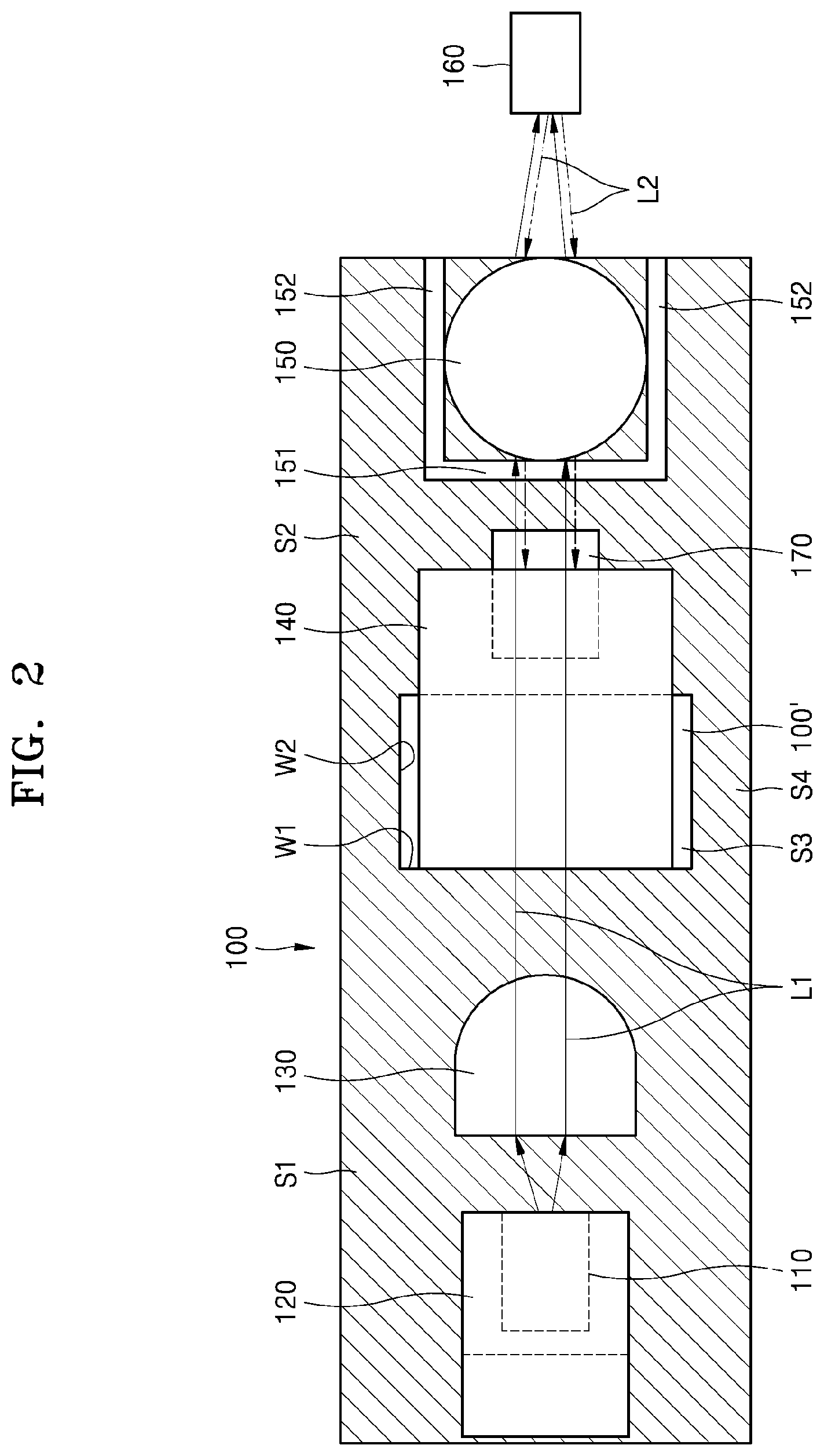 Patent US12326602 Figure 2 – Optical connector supporting bidirectional communication